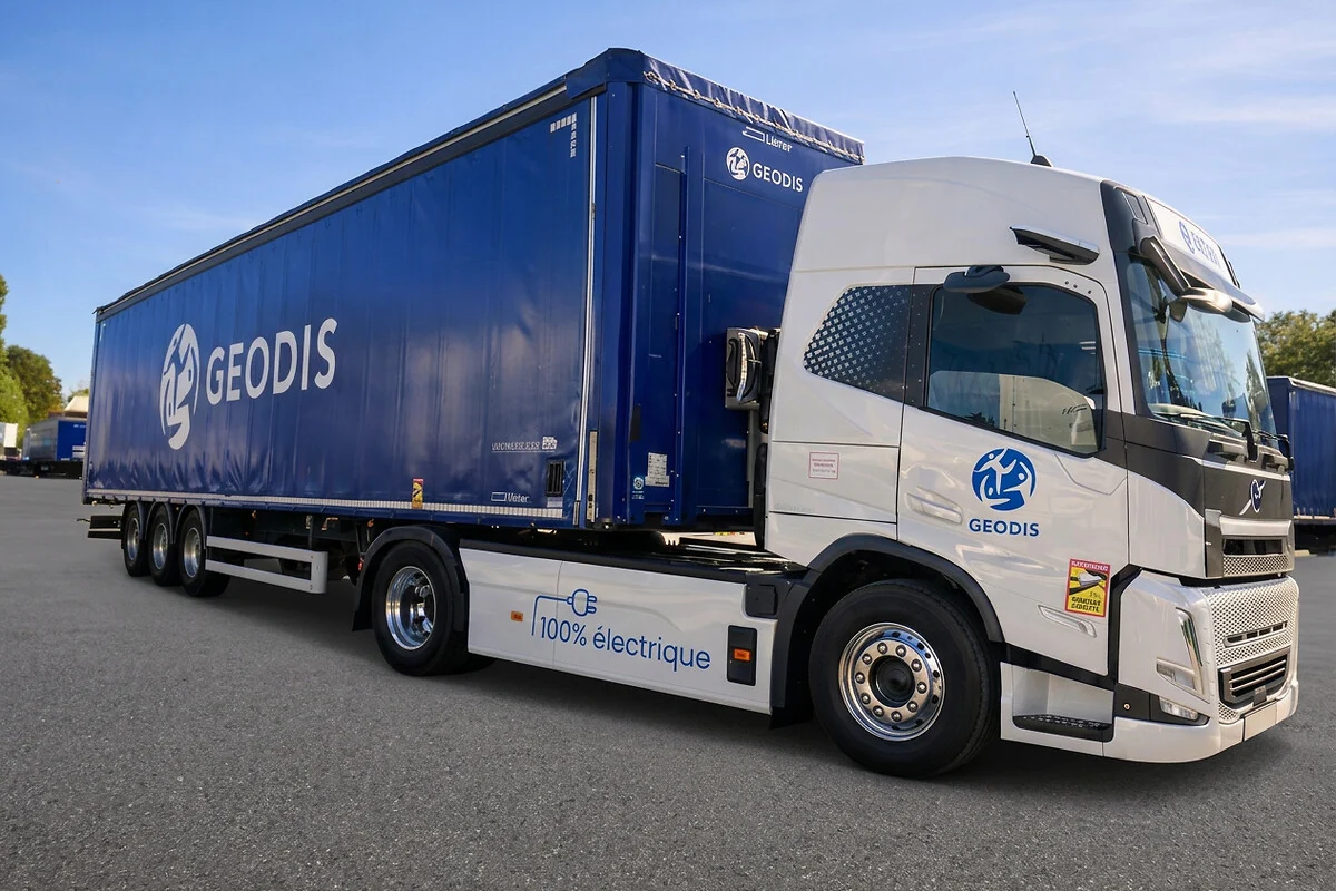 Geodis orders 110 battery-electric trucks from Renault and Volvo