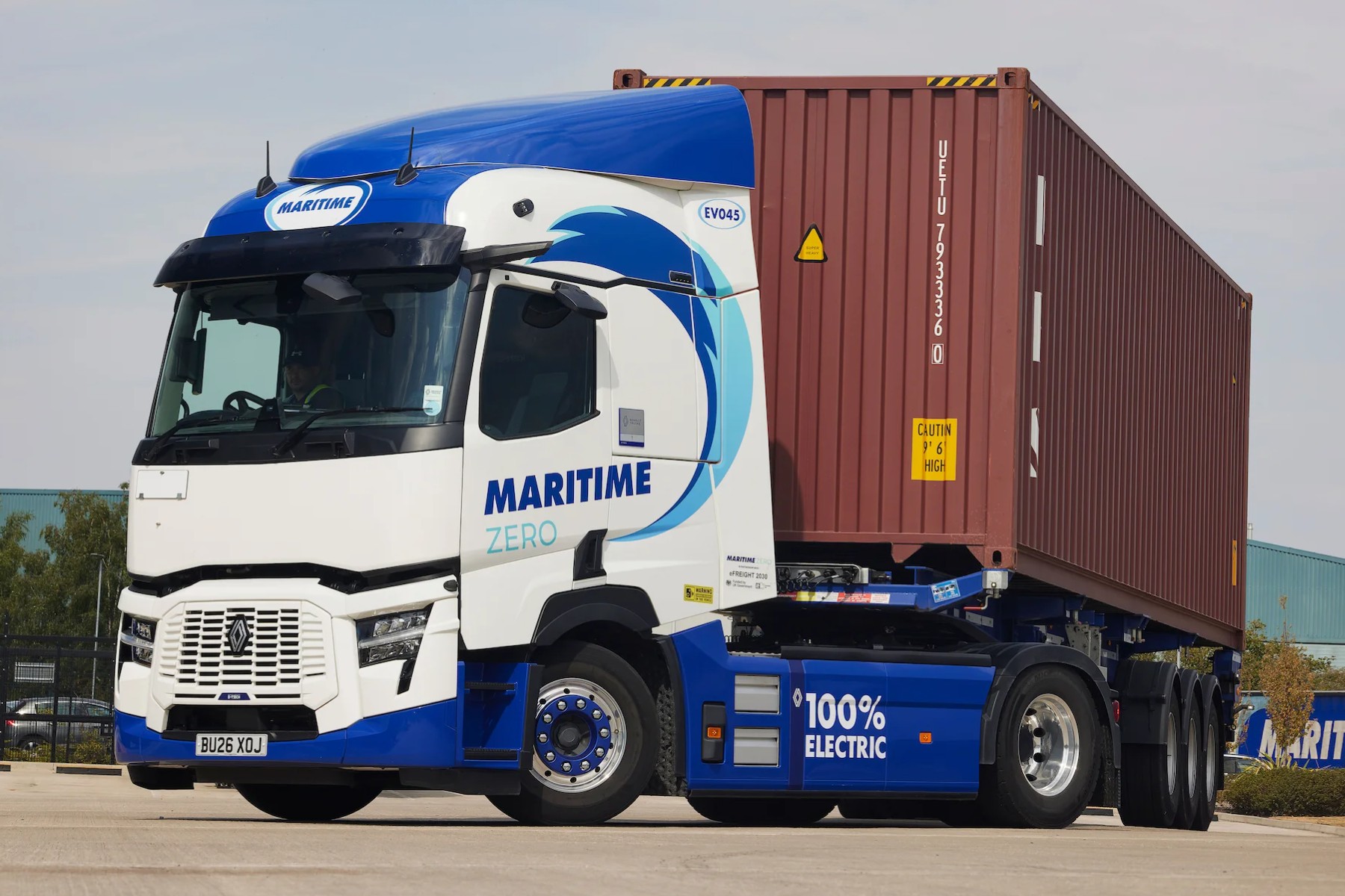 Maritime Transport adds five Renault electric trucks to its fleet