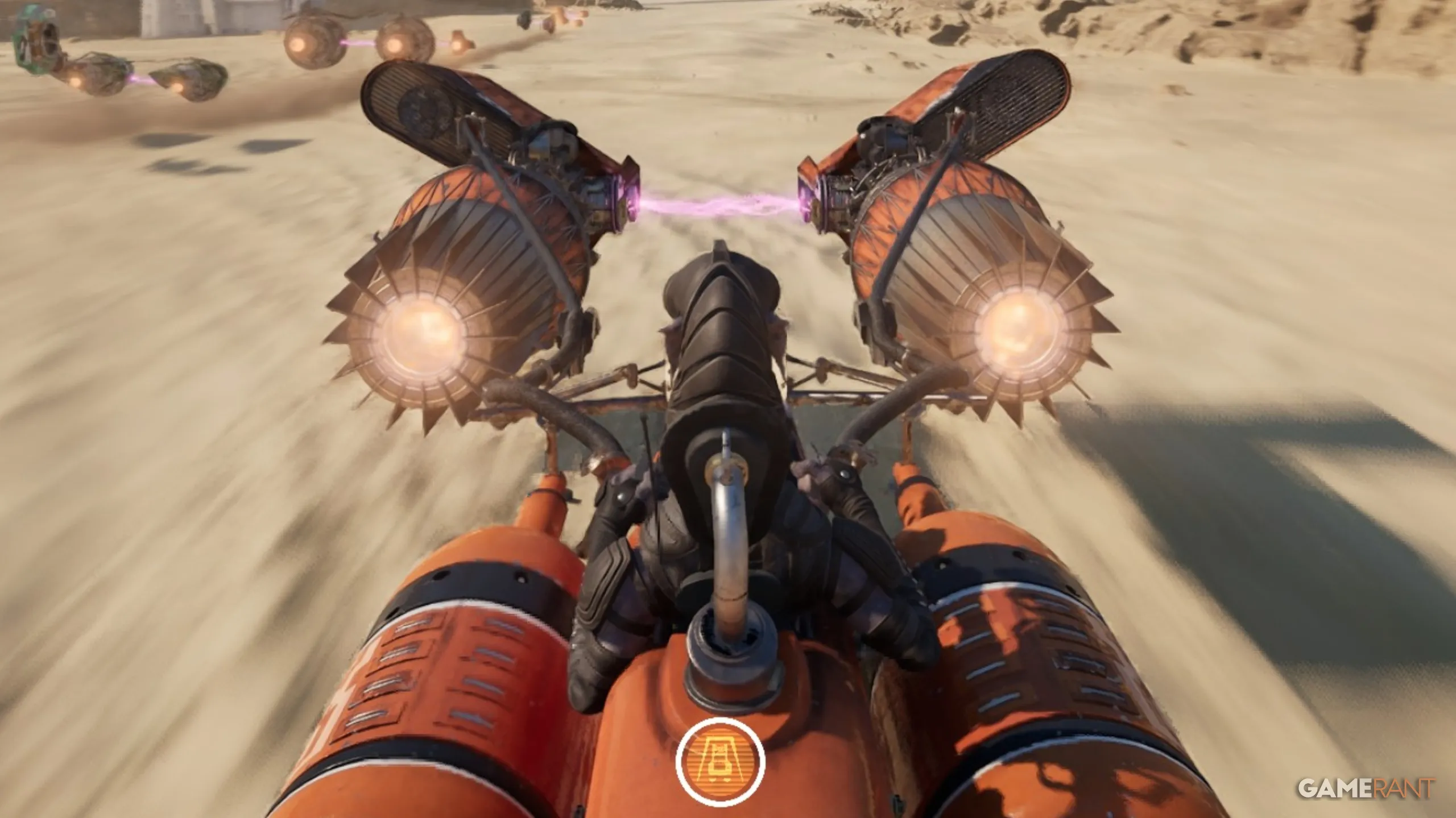 How to Use First-Person Camera in Star Wars Galactic Racer
