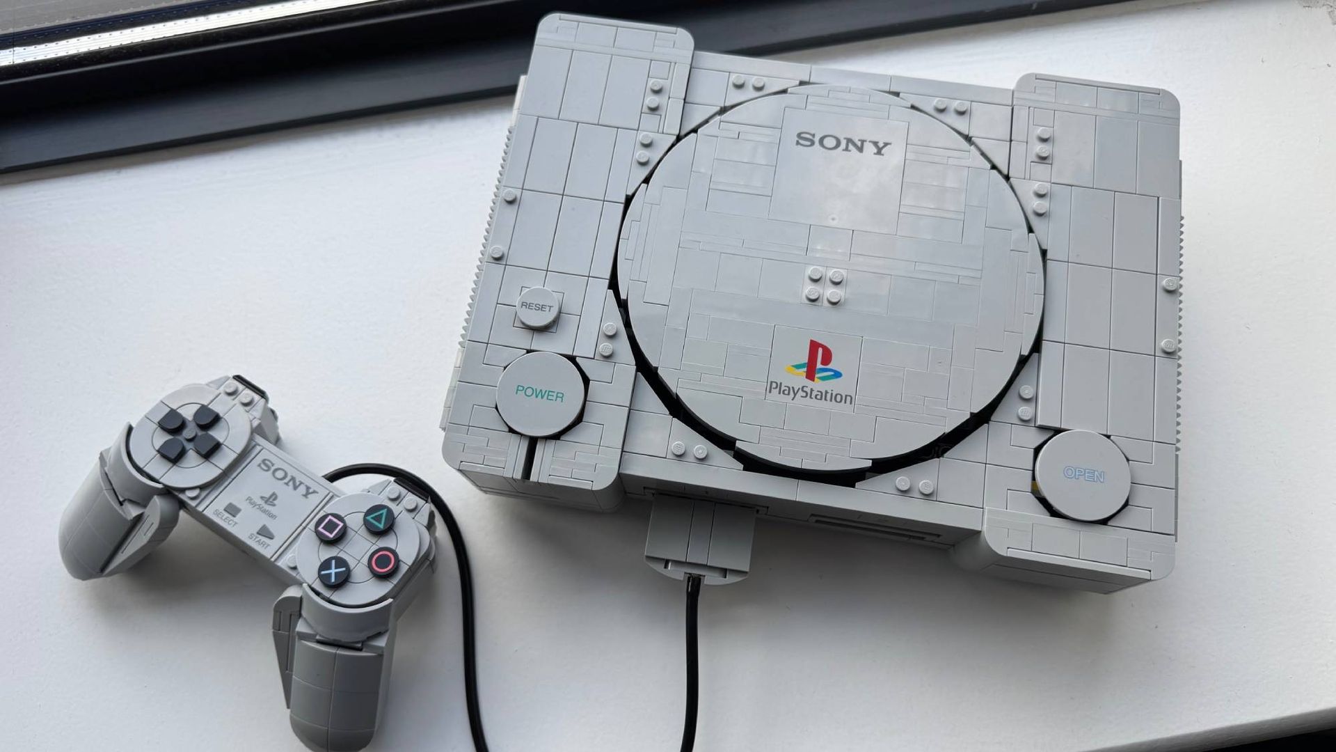 I spent 5 hours building the new Lego PlayStation — here are my 4 favorite features