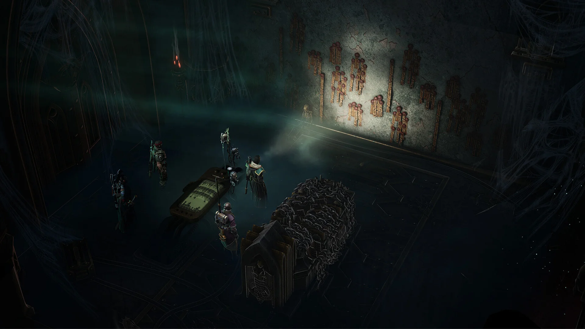 "Your word is undeniable truth": Can't be bothered to find evidence in Warhammer 40,000: Dark Heresy? It's fine, because no matter what, you're always right