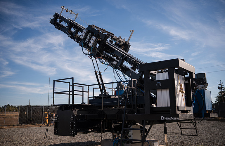 FireDome builds autonomous ‘artillery’ for wildfire defense