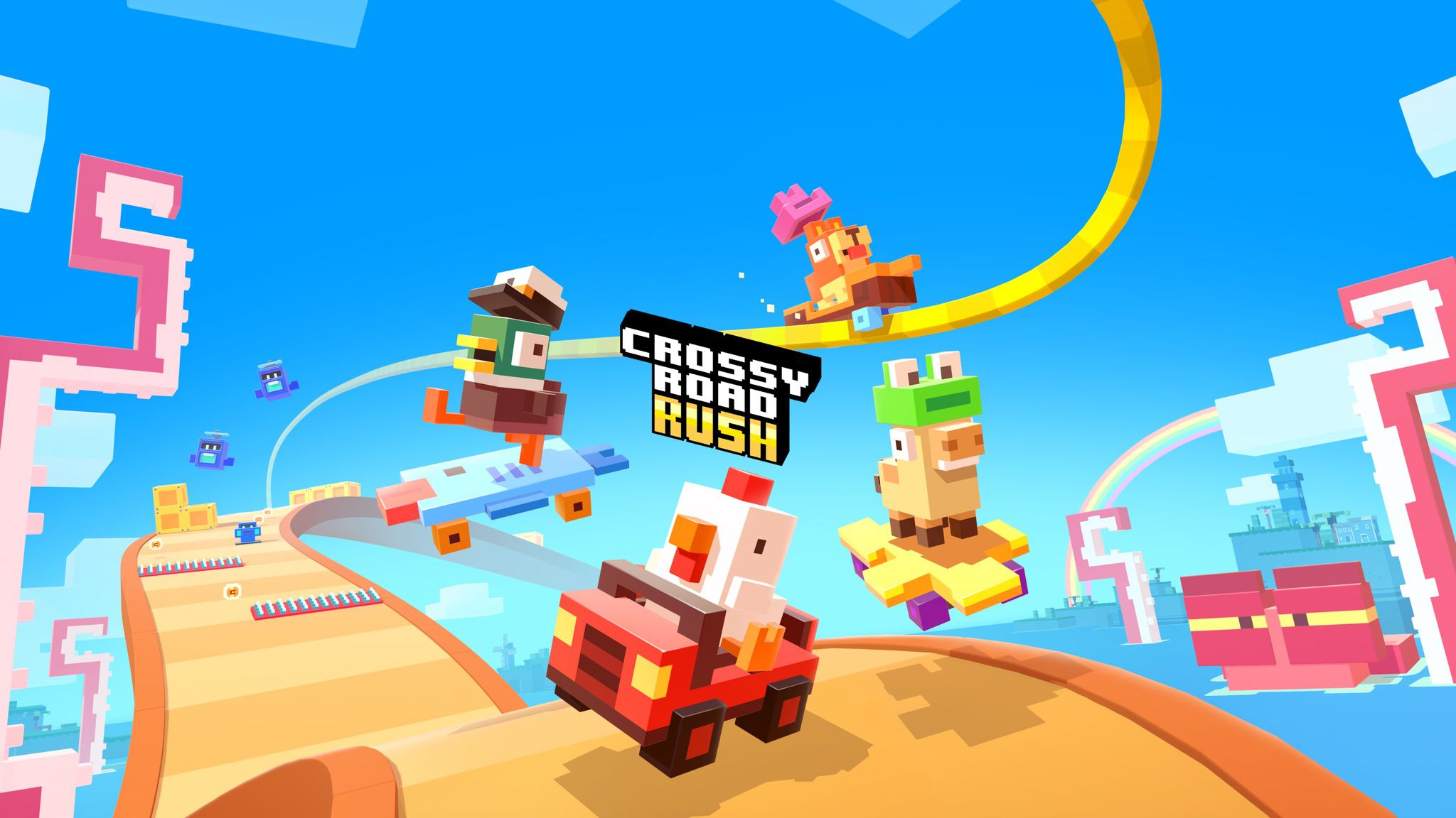 'Crossy Road Rush' Launching Exclusively on Apple Arcade in November