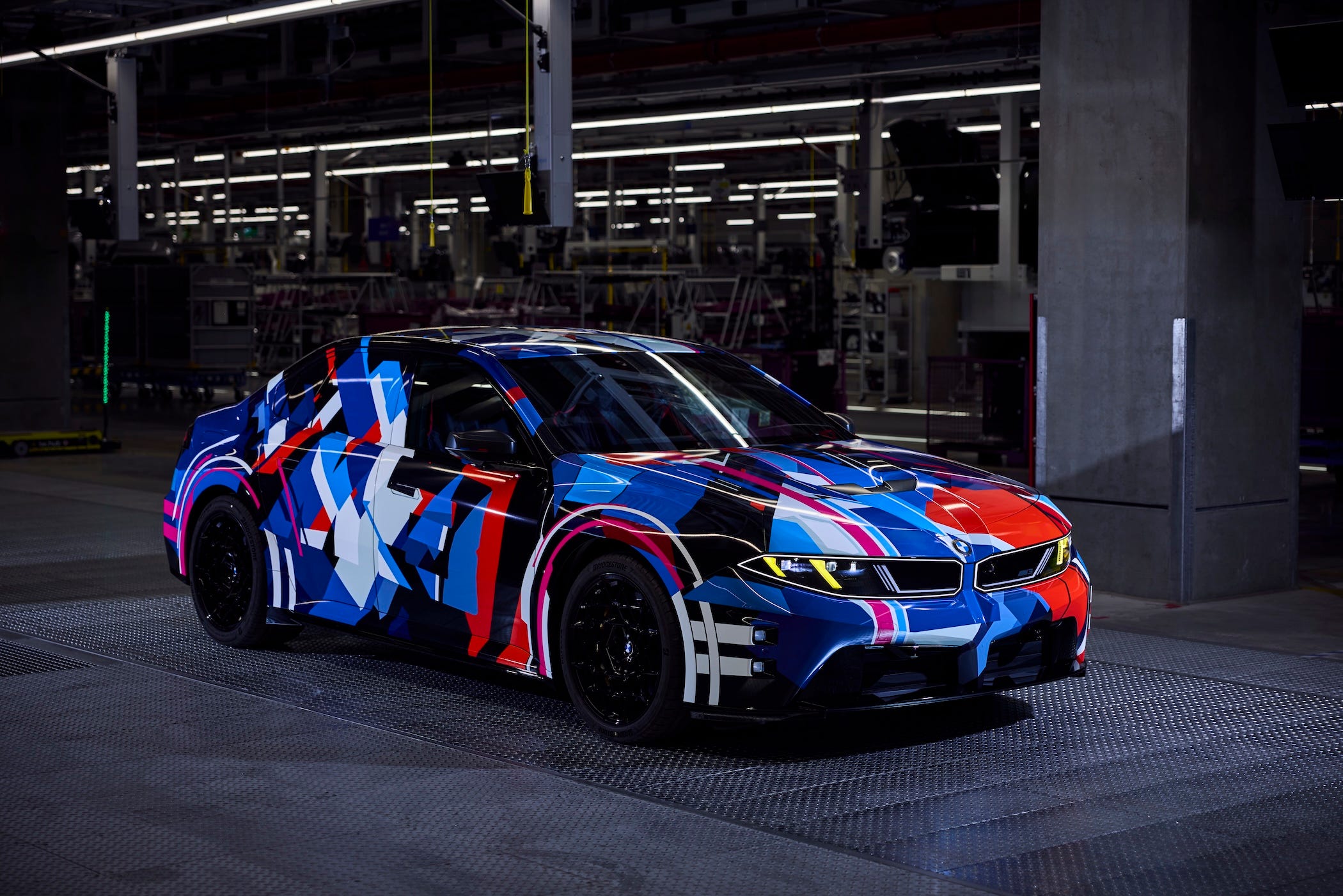 New BMW M3 EV Photos Tease the Production-Spec Sports Sedan