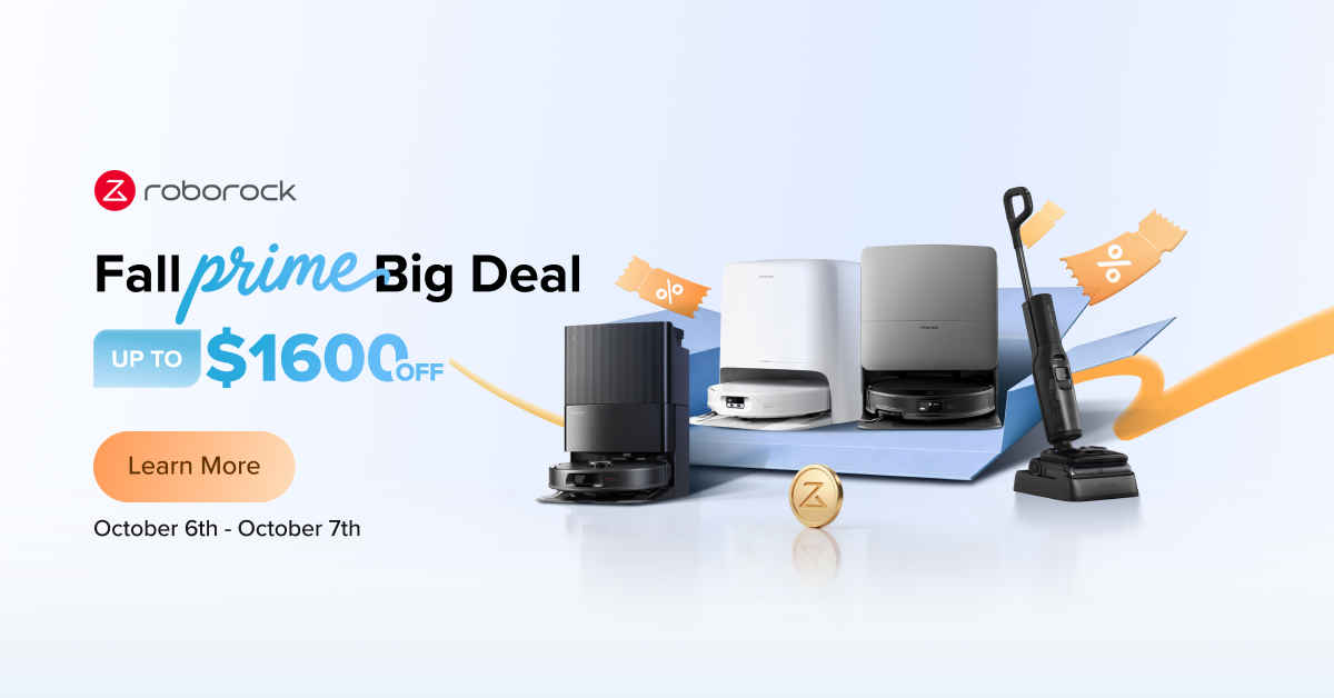 Roborock’s Fall Prime Day sale is the best way to upgrade your cleaning setup