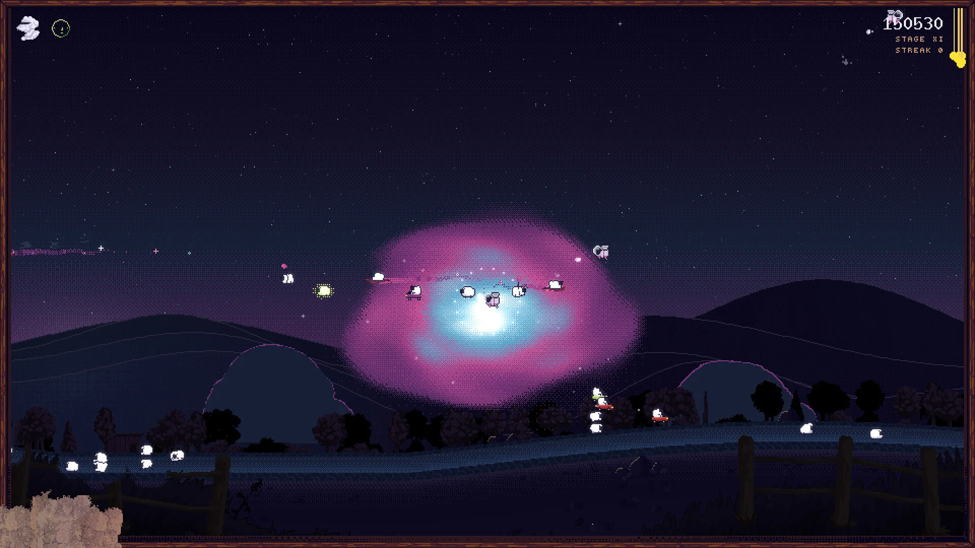 You and I both know you're not sleeping well in this economy, so have a gander at Sheeps, a roguelite about counting sheep pouring out of a strange portal
