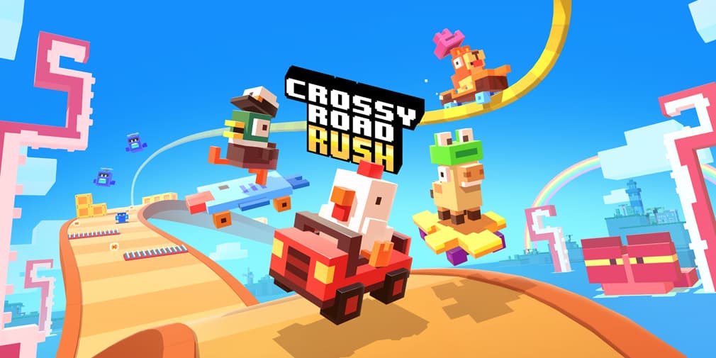 Crossy Road Rush turns the hit puzzle platformer into an Apple Arcade-exclusive endless runner