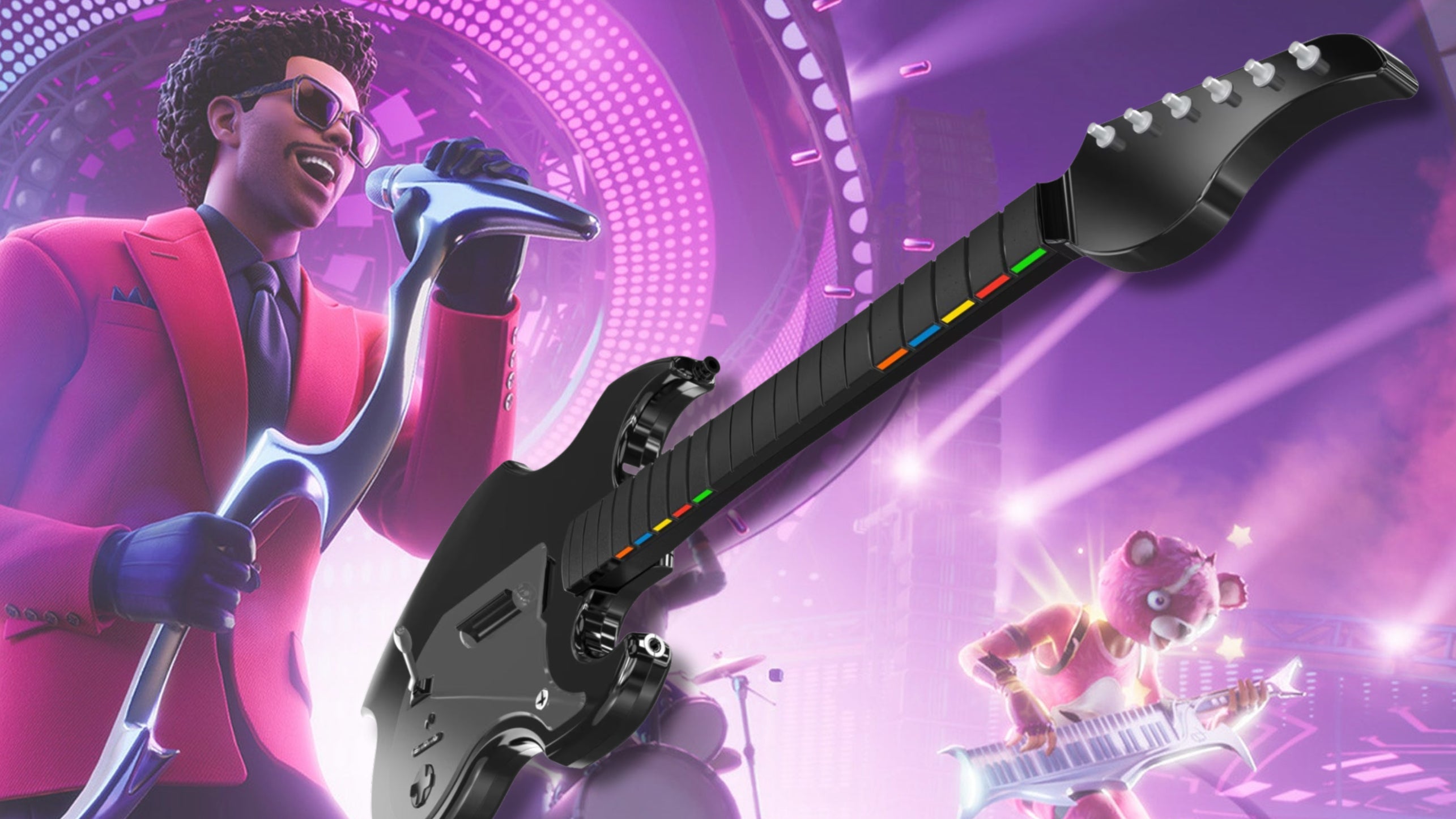 Upgrade Your Fortnite Festival Setup With Prime Day Deals on PDP and CRKD Guitar Controllers