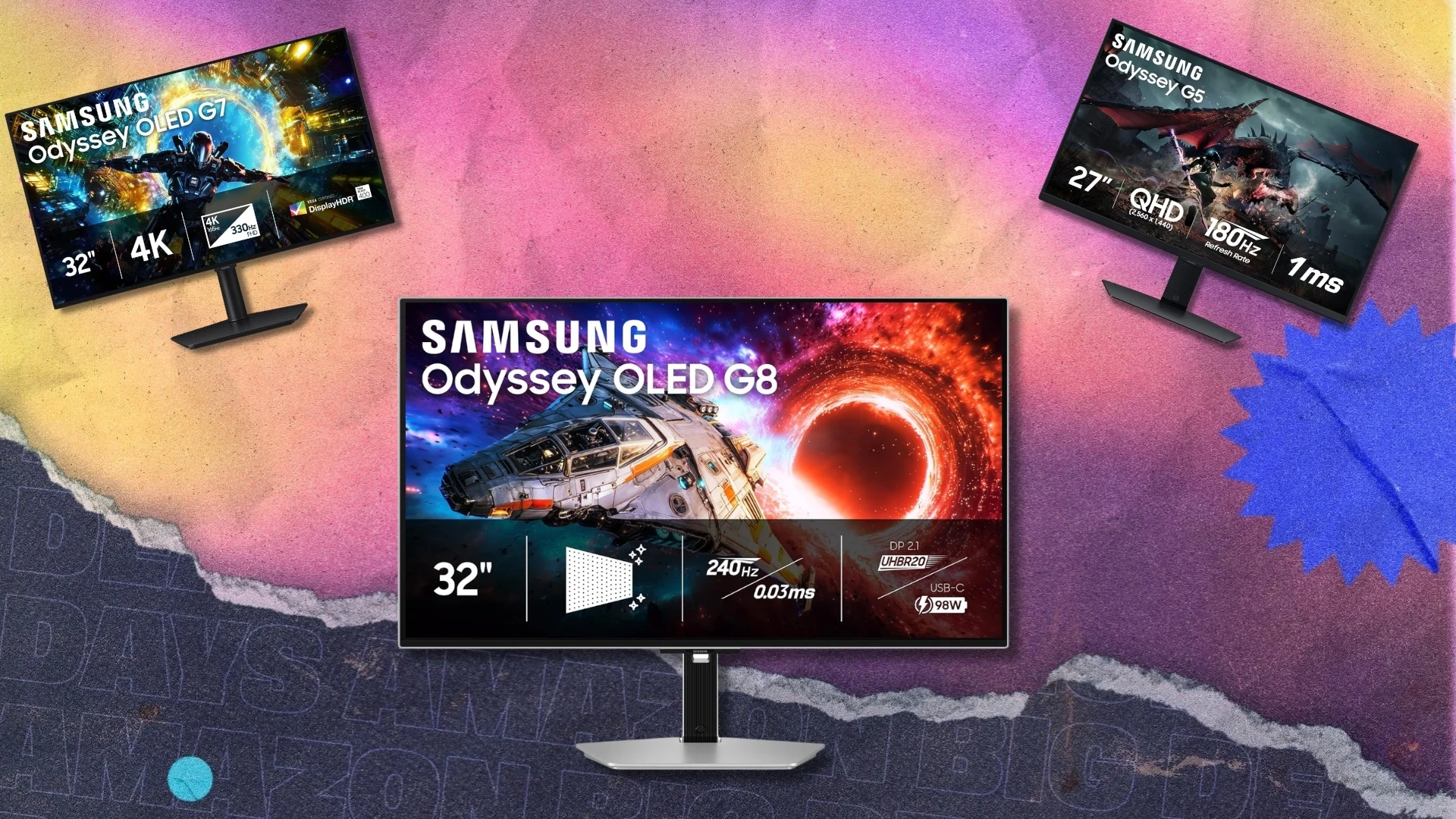 Hey gamers, dont miss these Samsung gaming monitor deals