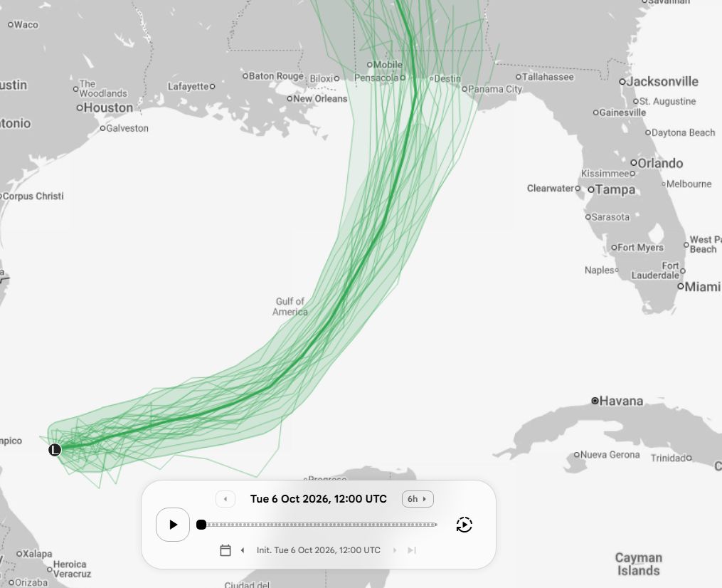 It looks like the Atlantic storm season may finally produce a hurricane