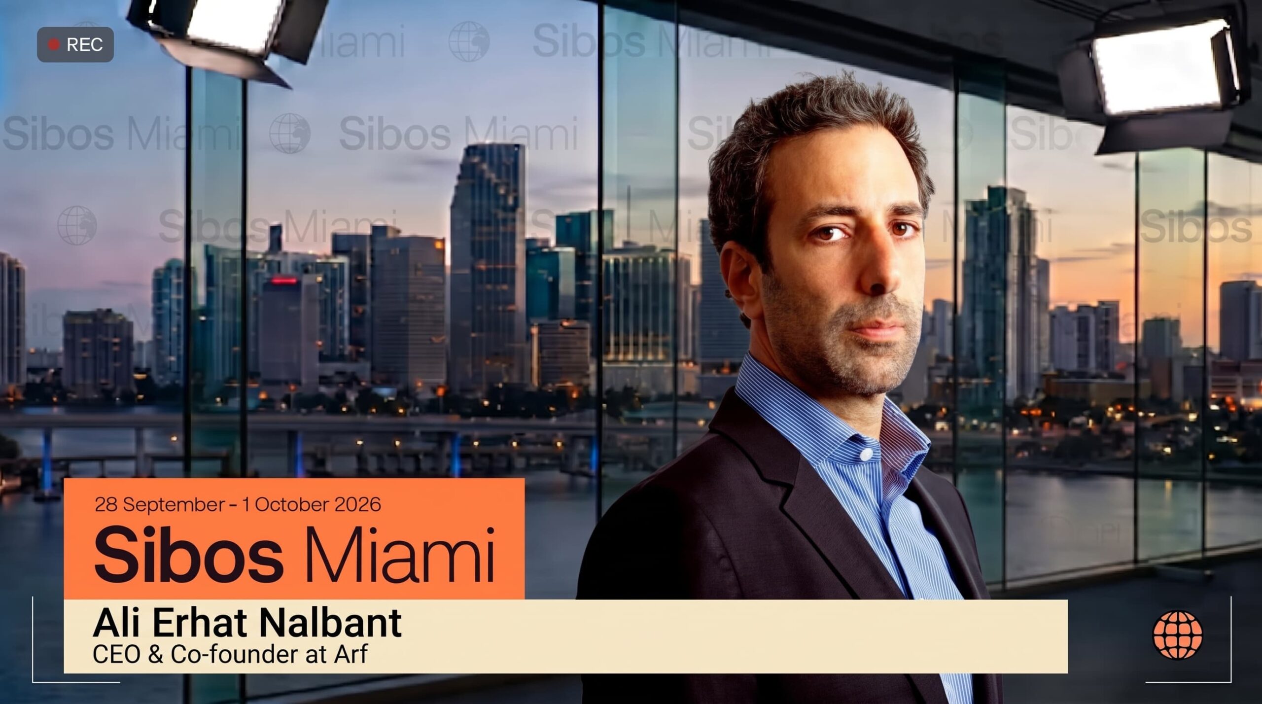 SIBOS Miami 2026: Ali Erhat Nalbant – Co-founder – Arf