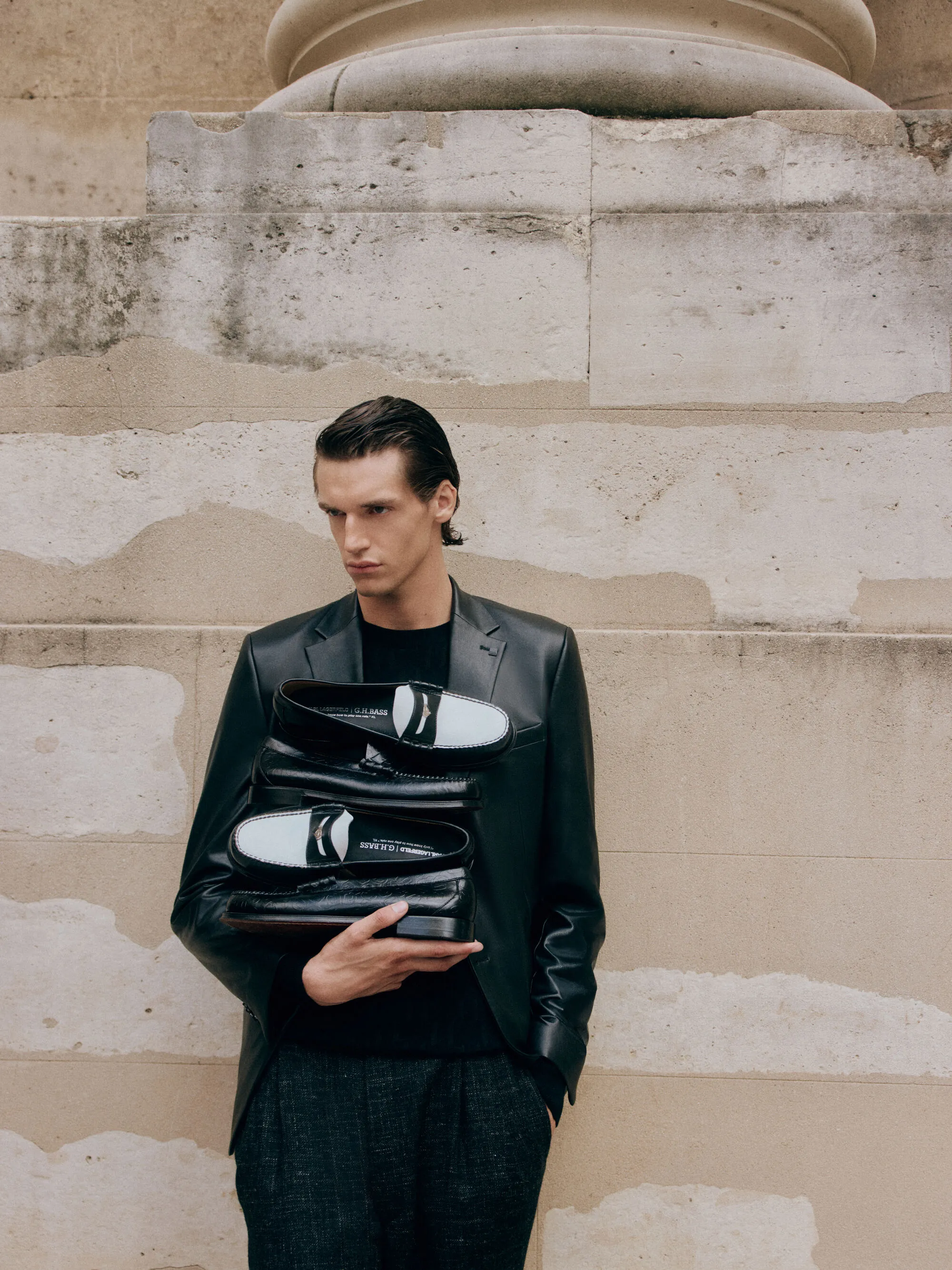 Karl Lagerfeld Minted a Coin for New Penny Loafers