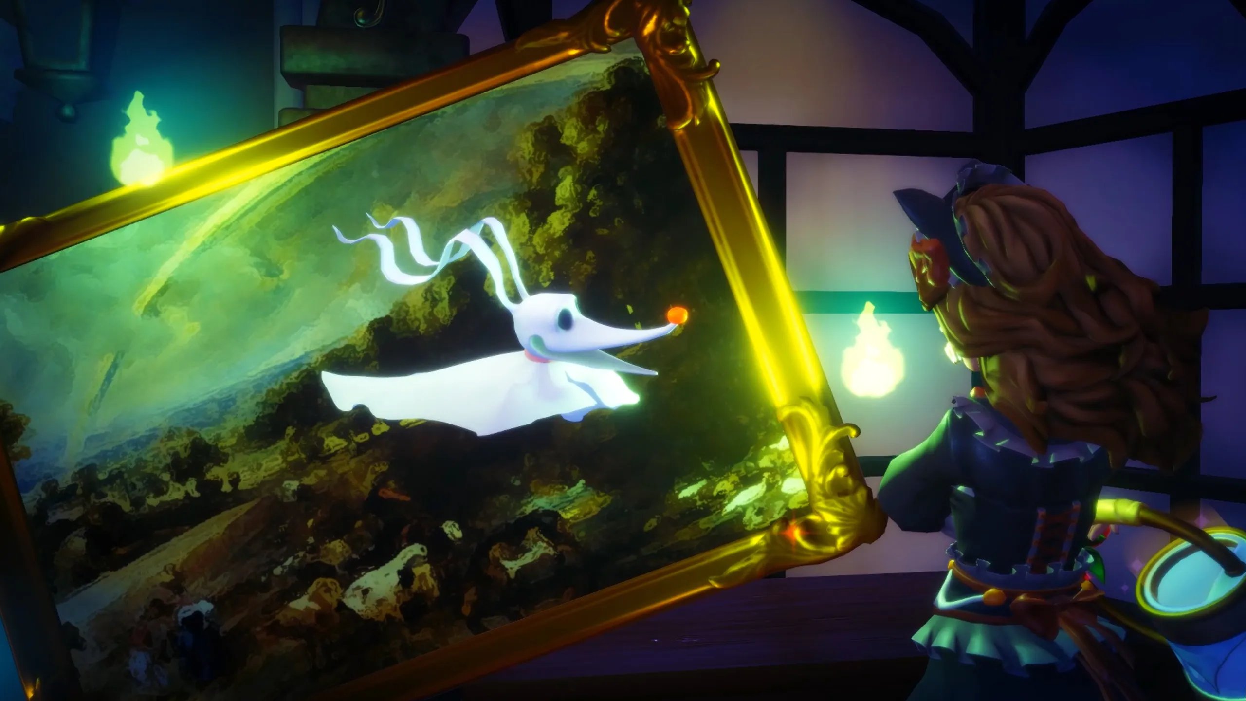 The Ghost In The Portrait Quest In DDV (Disney Dreamlight Valley)