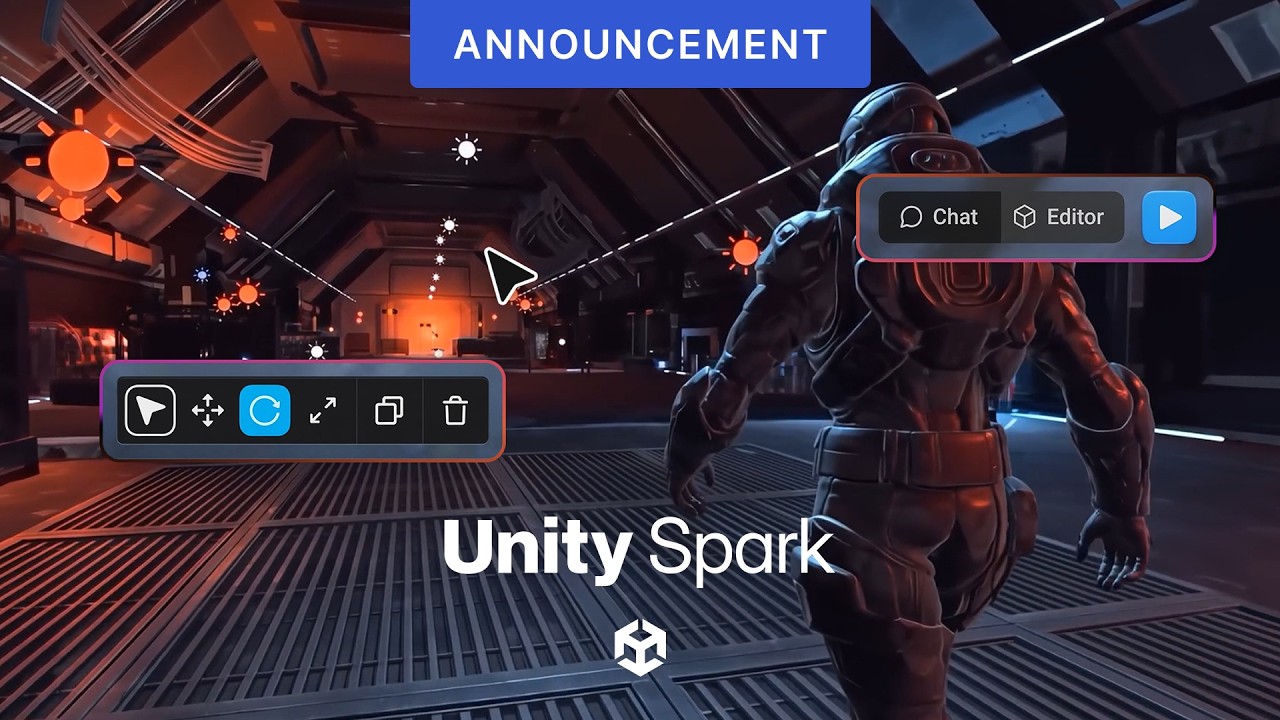 Unity unveils a web-based AI game creation platform