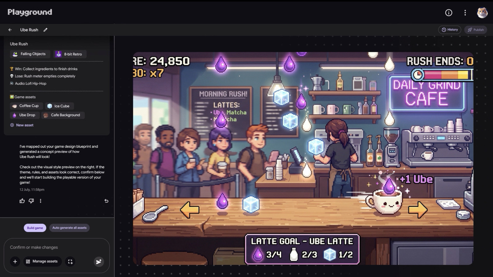 Google's experimental Playground platform uses AI to create games for you