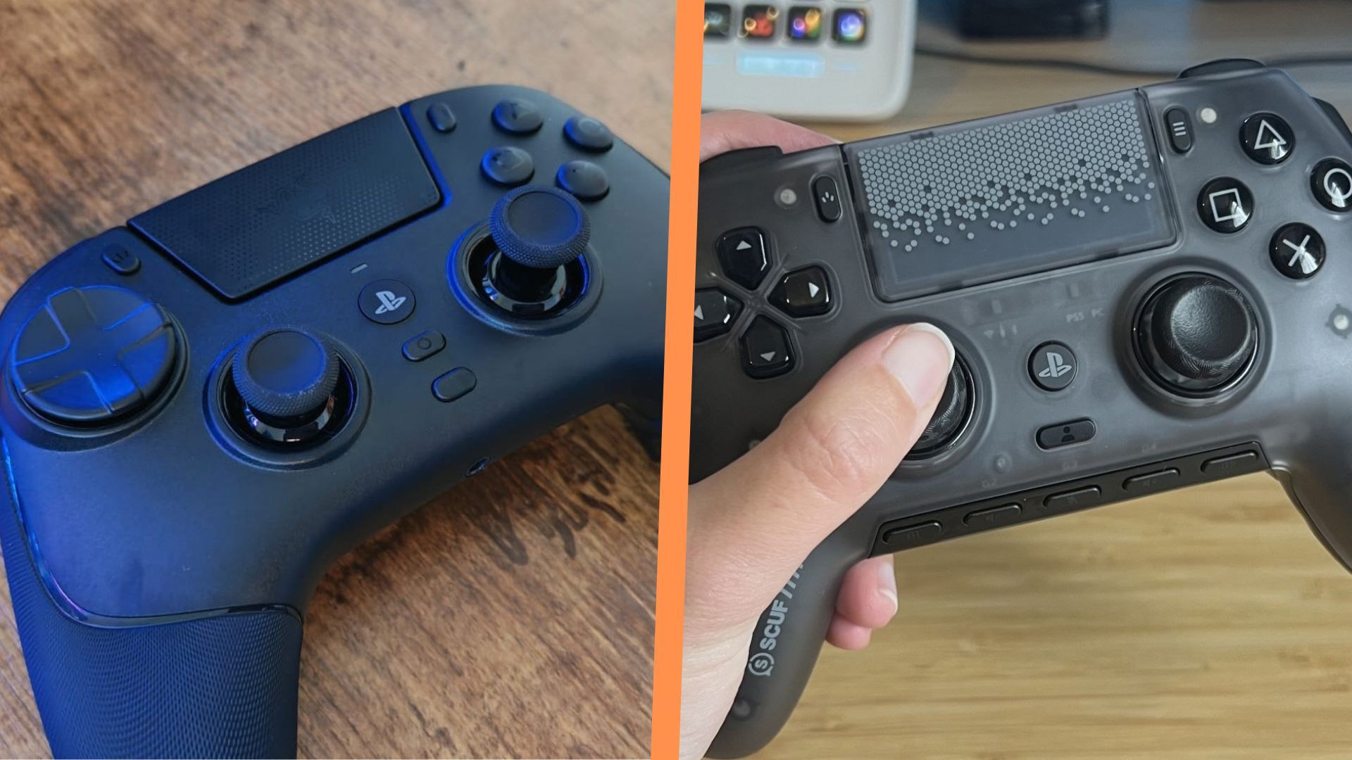 Scuf Omega vs Razer Raiju V3 Pro - which PS5 controller should you go for?