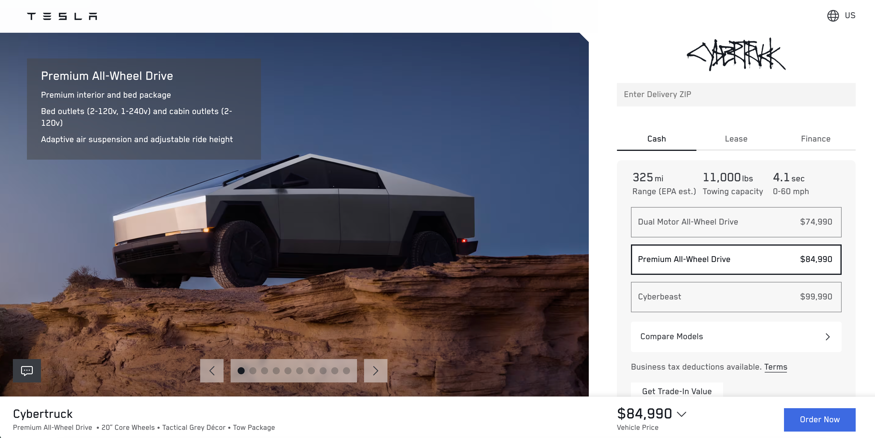 Tesla’s Cybertruck sales still unimpressive despite cheaper model