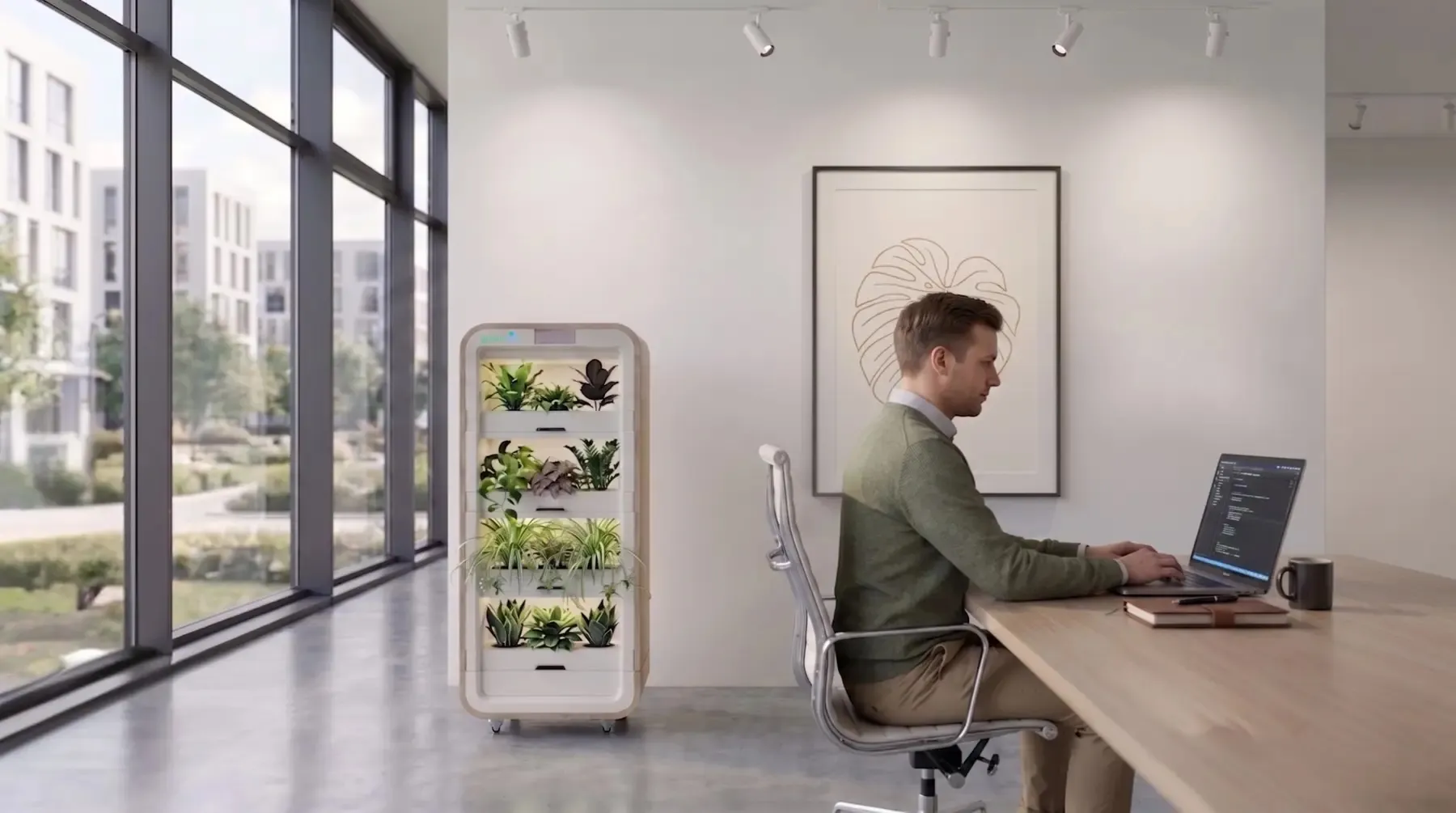 Greenairy is building smart plant towers to clean the air in your office