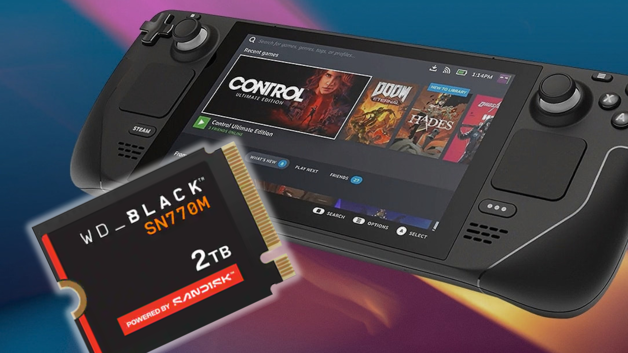 Today Only: Save Over 50% Off a 2TB Internal SSD for Steam Deck or ROG Ally