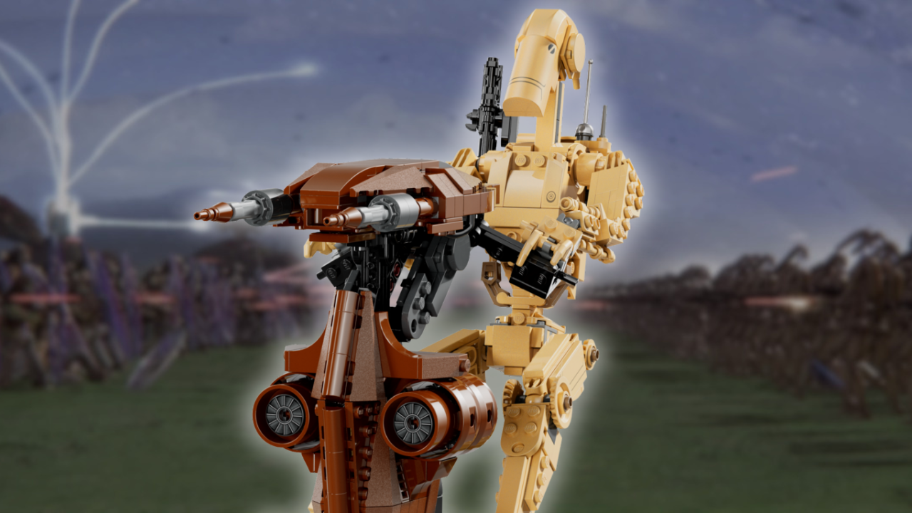 LEGO Star Wars: Phantom Menace Battle Droid with STAP Is 40% Off