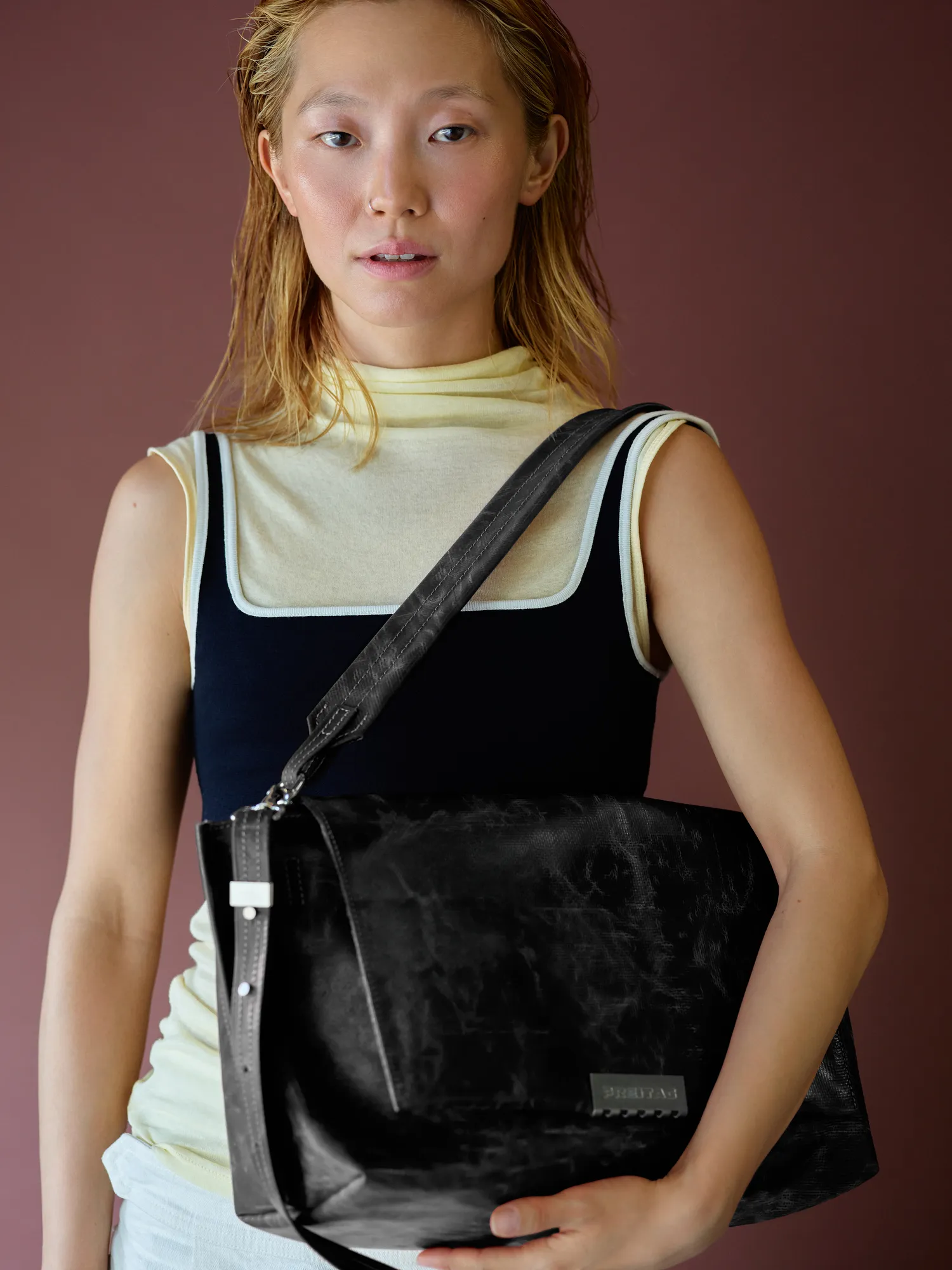 EXCLUSIVE: Freitag Takes Its Upcycled DNA Upscale With New ‘Reference’ Handbag Line