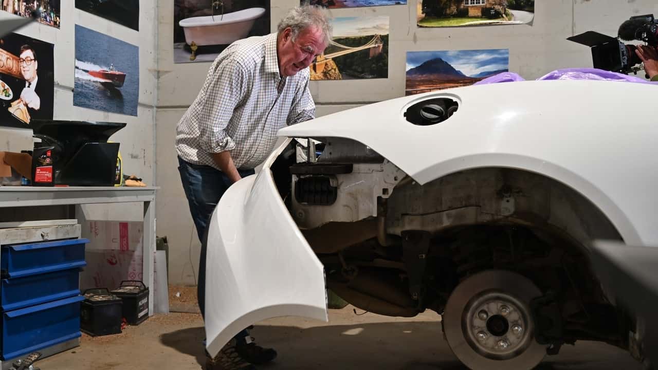 Jeremy Clarkson Is Growing A Jaguar F-Type On His Farm