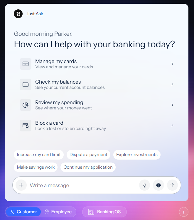 Backbase Rolls Out Conversational Banking for Voice and Text Requests