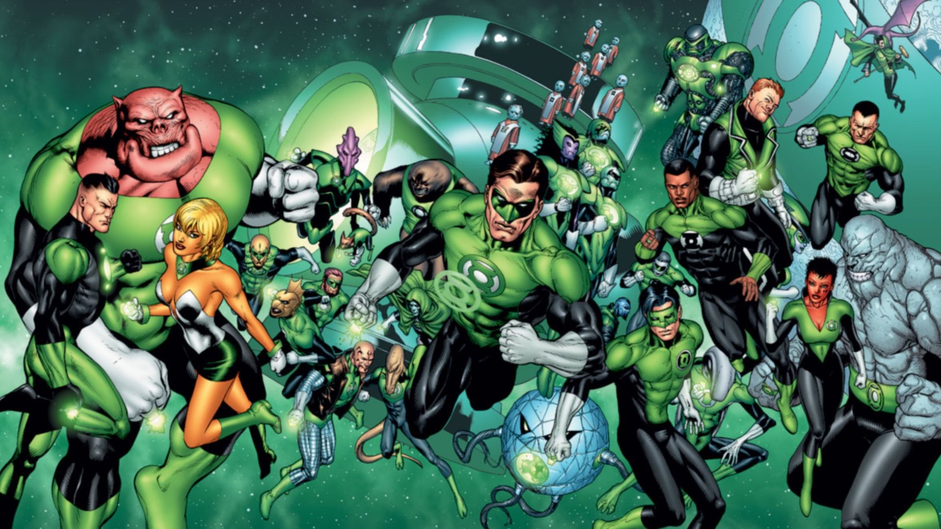 Scrapped Green Lantern show creator reveals concept art – and it's far more cosmic than Lanterns