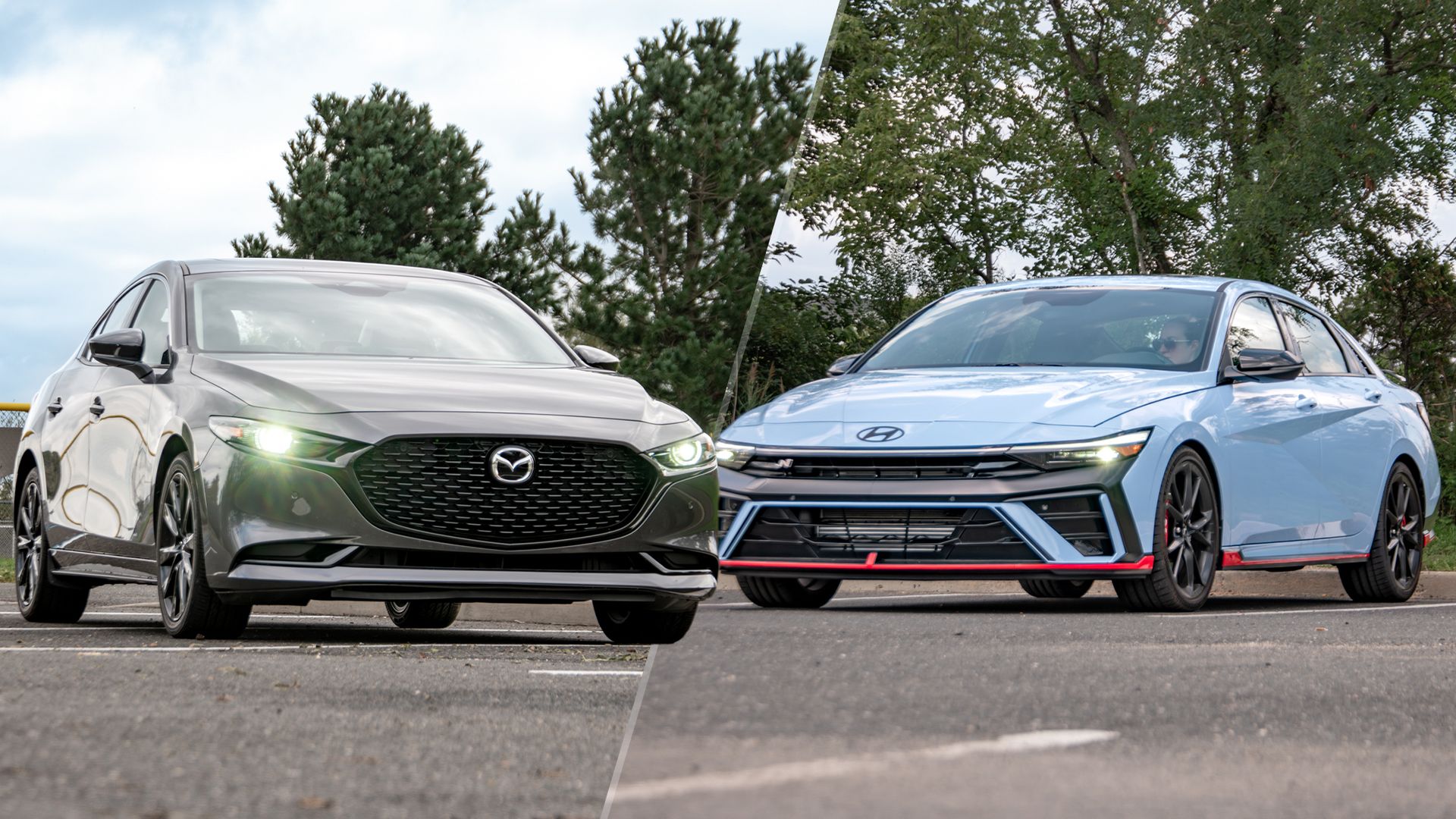 I drove the Hyundai Elantra N and Mazda 3 for a week — here's the sub-$40K sedan I'd spend my own money on