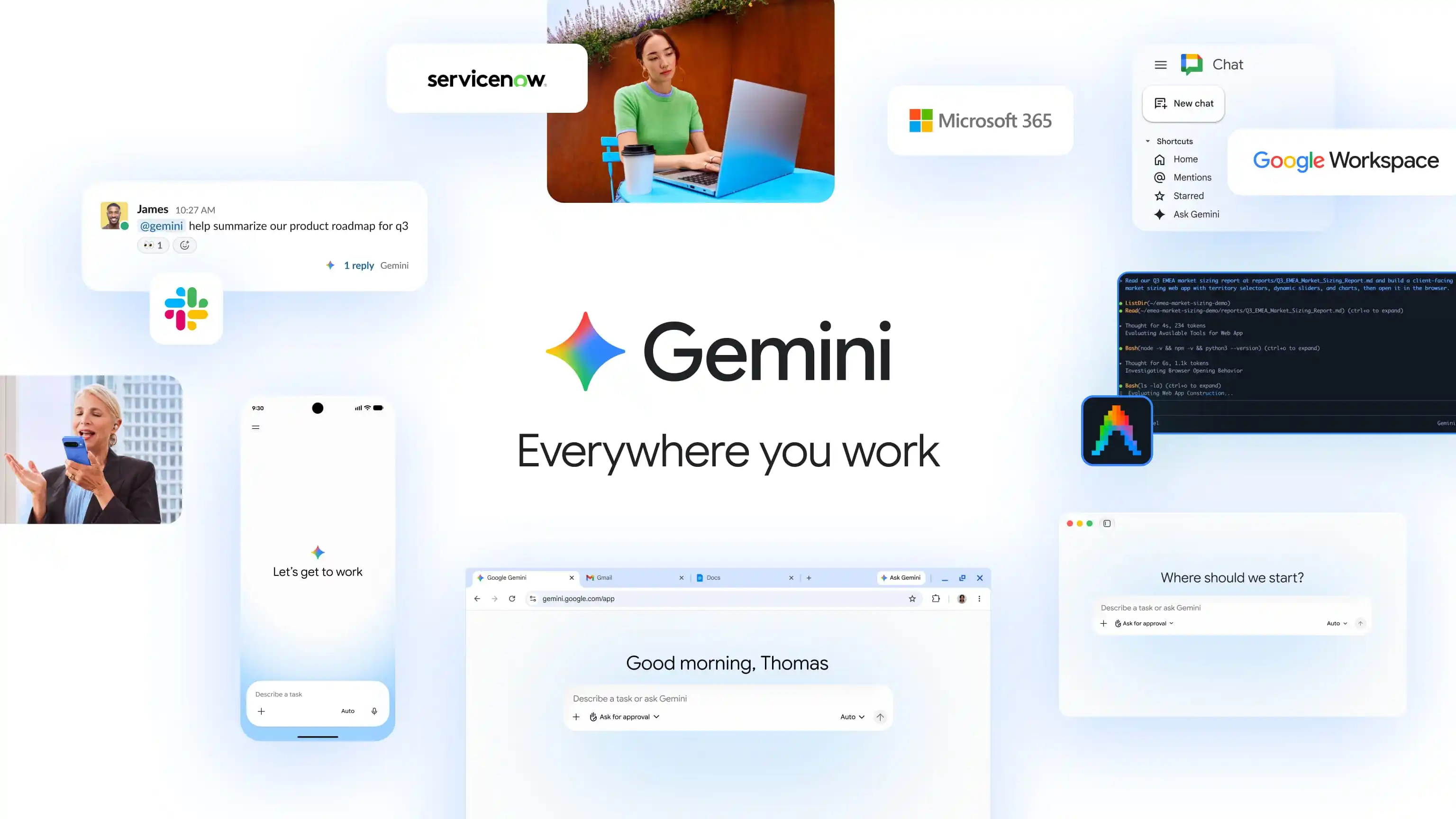 Google Cloud announces ‘Gemini agent’ as ‘universal agent for work’