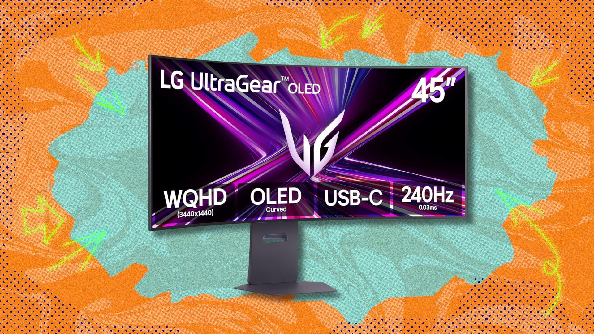 Last chance Prime Day deal: LGs 45-Inch Ultragear OLED gaming monitor is still over $800 off
