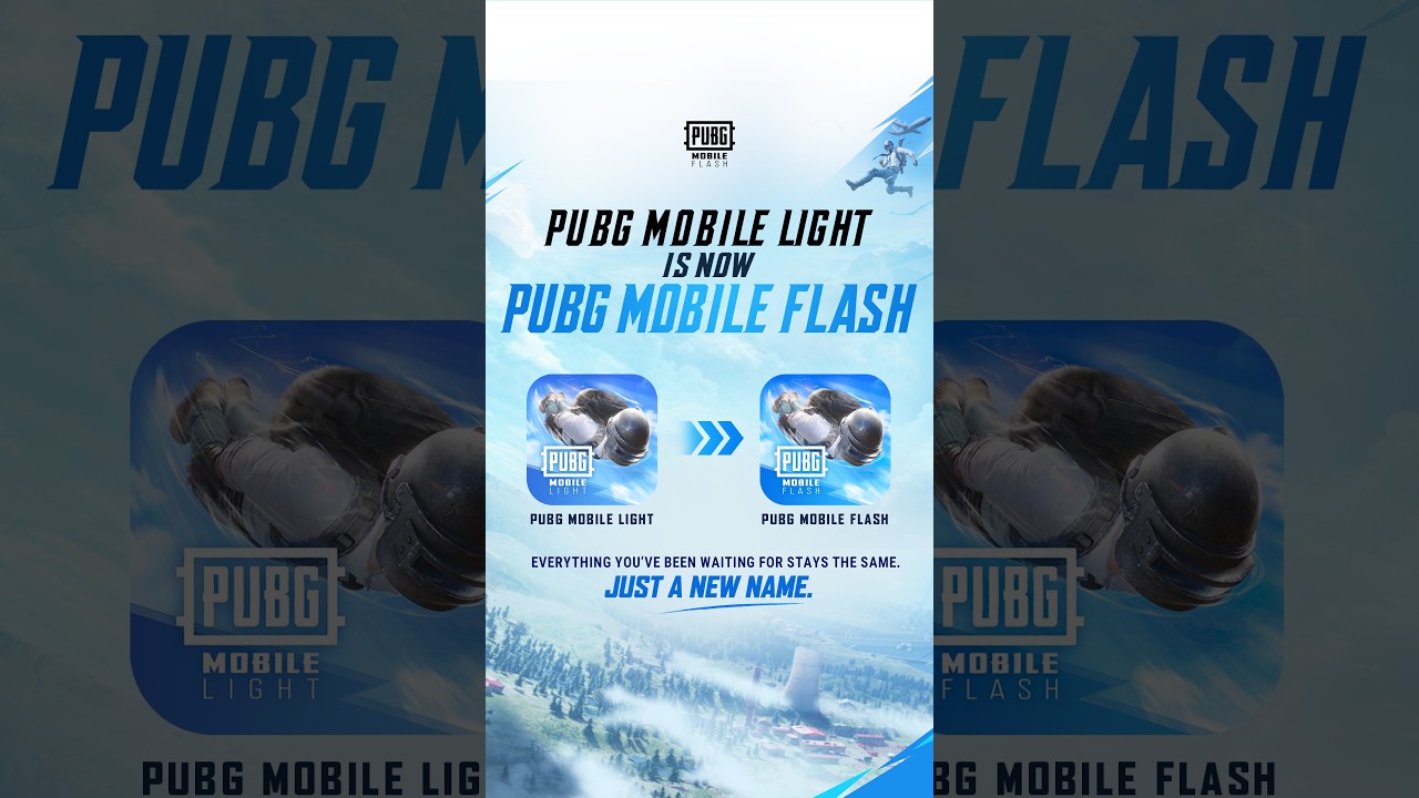 PUBG Mobile Light renamed to PUBG Mobile Flash ahead of launch