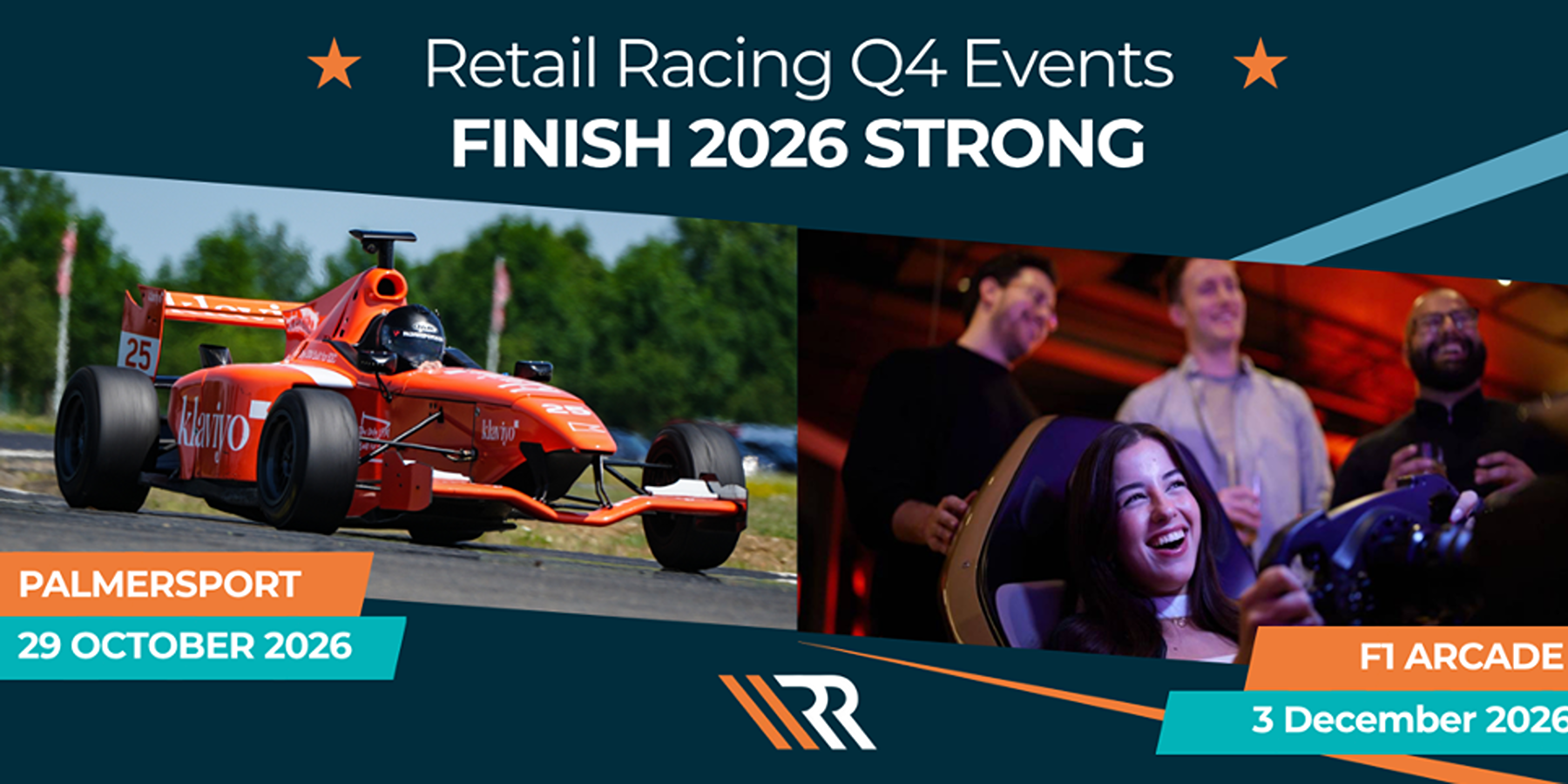 Get in the driving seat with Retail Racing this Q4