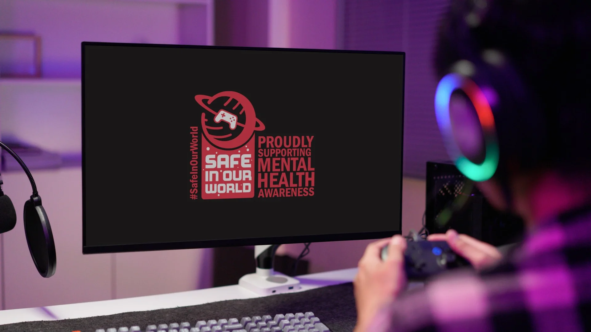 Safe In Our World launches Four Billion Players campaign to make mental health support more accessible for gamers