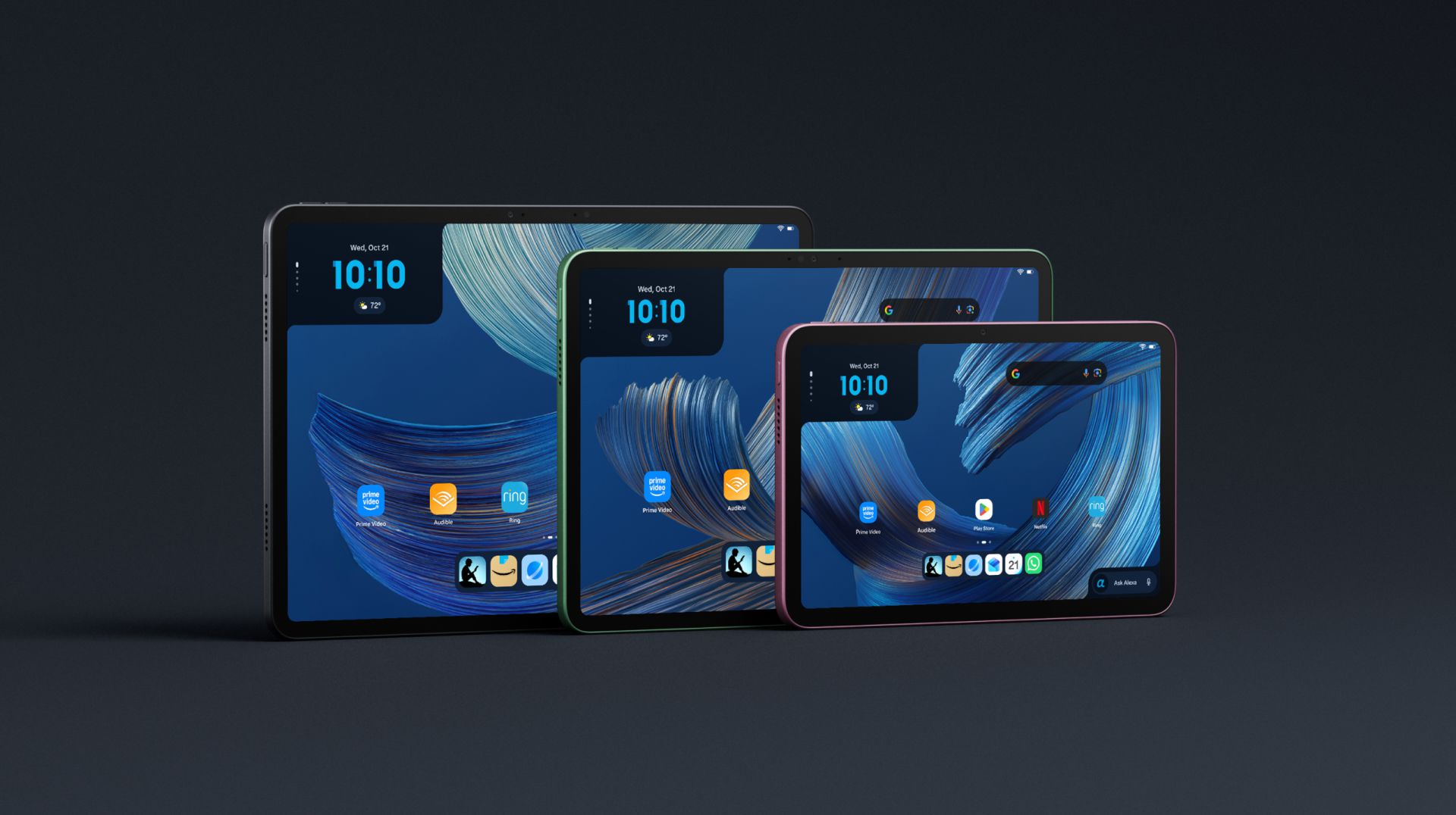 Amazon Unveils New iPad Rivals With Alexa+ and Google Play