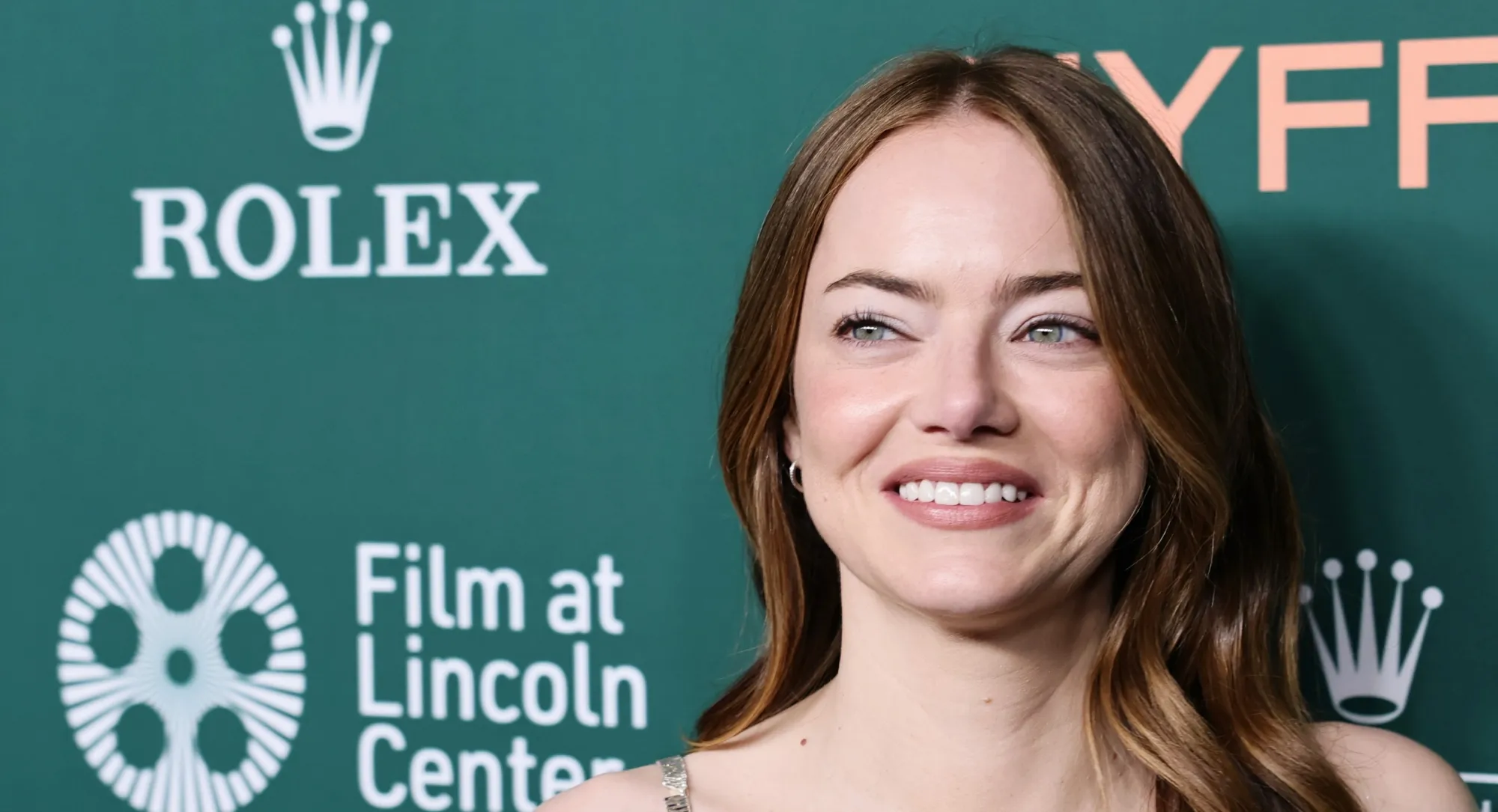 Emma Stone’s Louis Vuitton Dress Went From the Paris Runway to NYFF in One Day