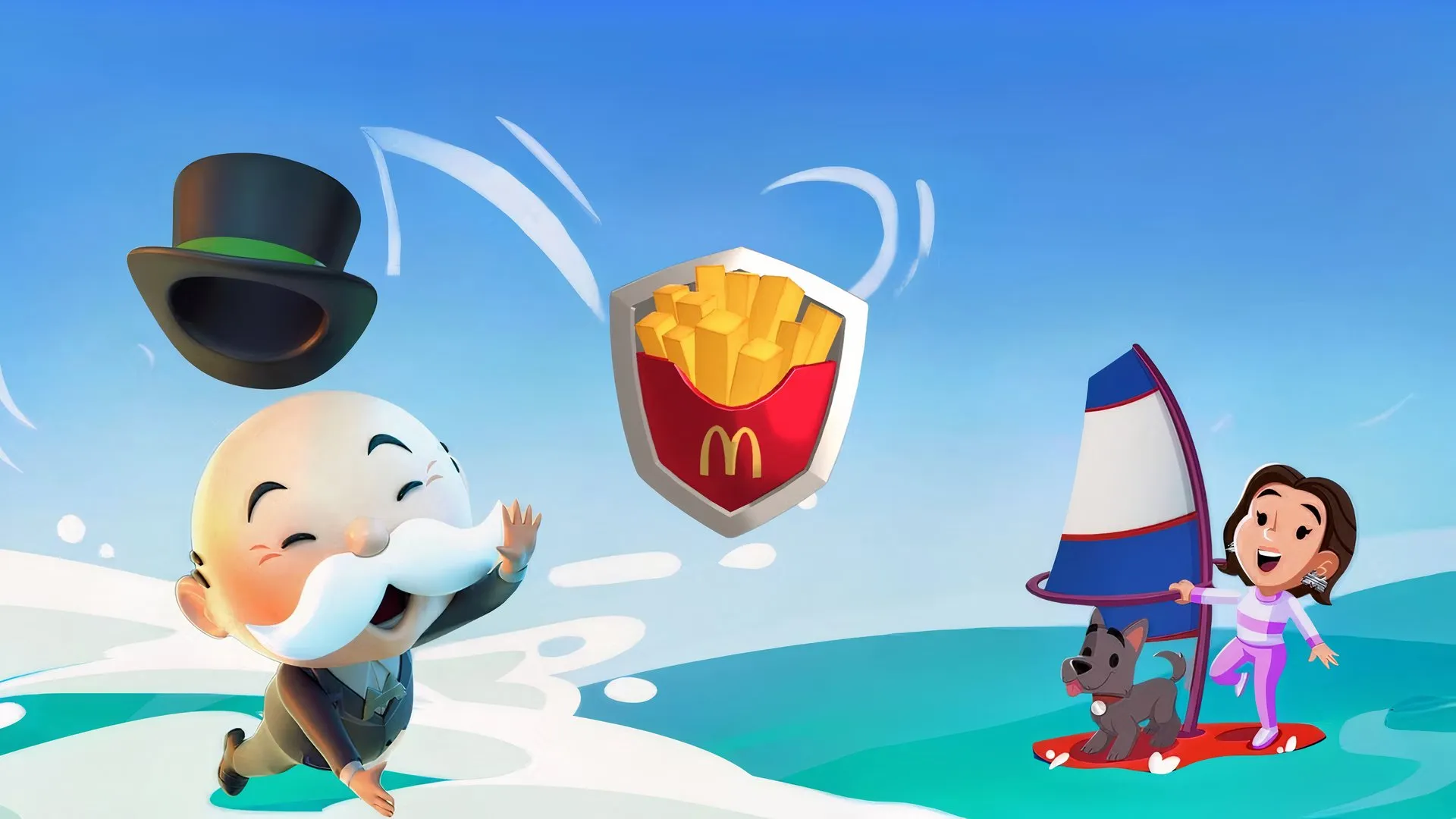 How to Claim Free McDonald's Fry Guard Shield in Monopoly GO