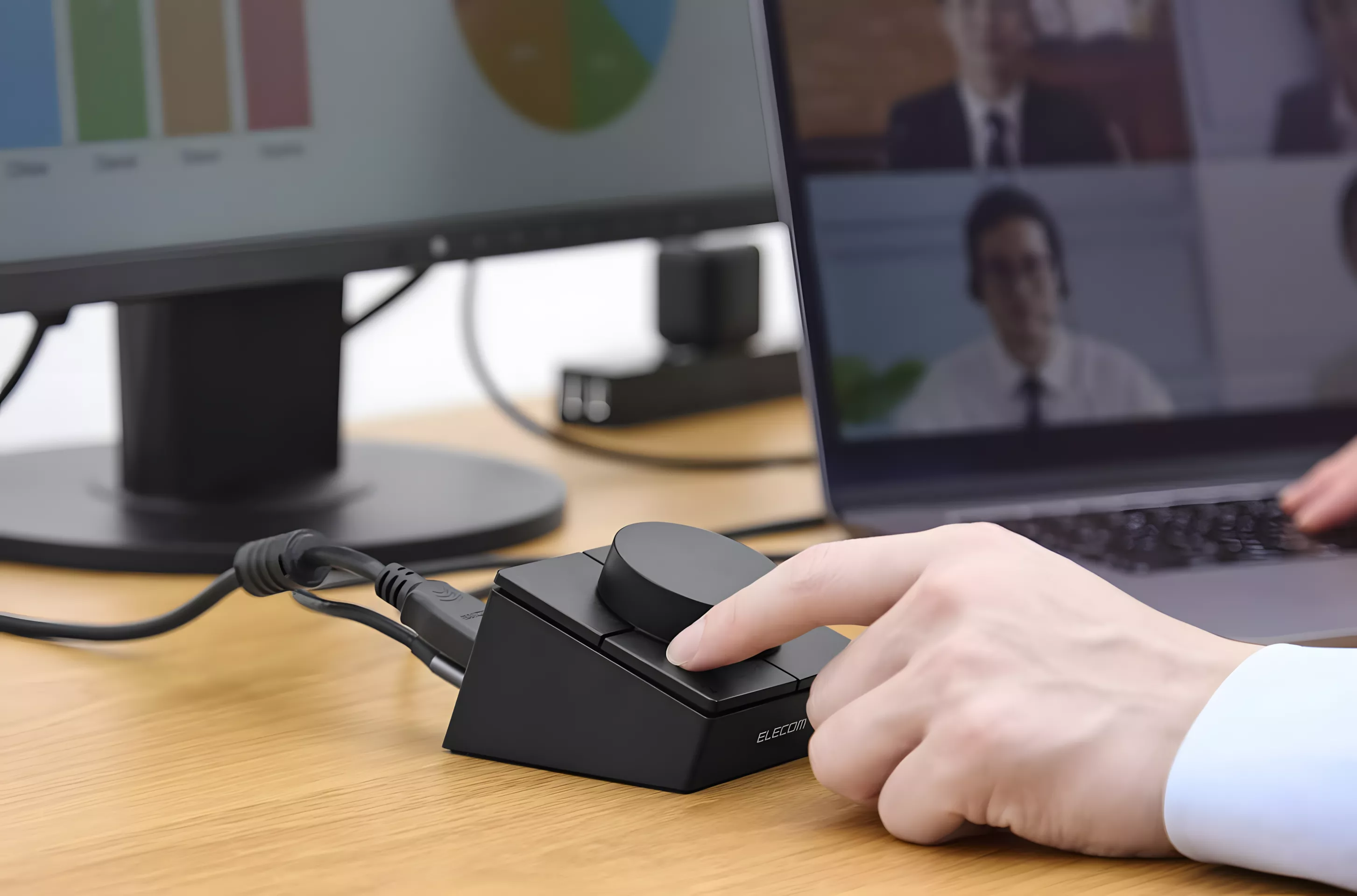 Elecom made a USB-C dock with a big dial on top, and I kind of want one