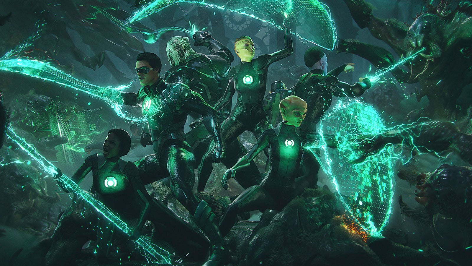 Arrow Co-Creator Shares Details and Concept Art for Canceled Green Lantern Show That Shares Striking Similarities to HBO's Lanterns