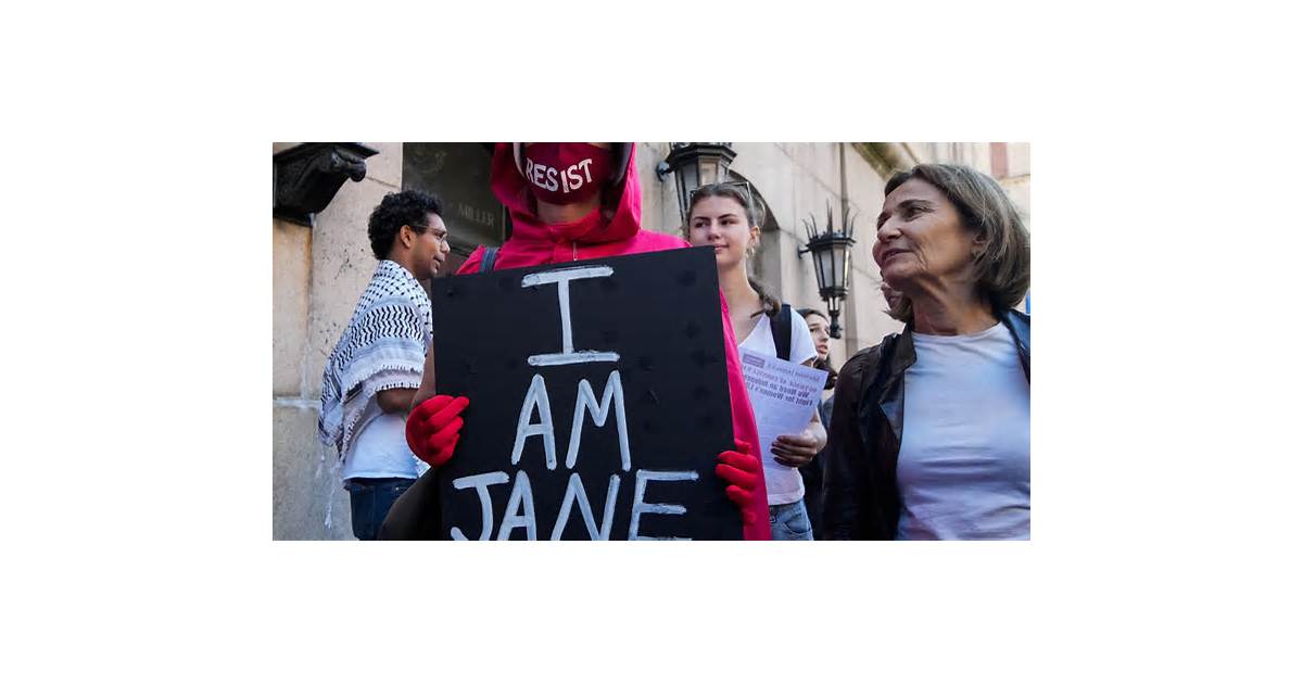 Protesters stage 'I Am Jane Doe' rally in New York City against sexual violence