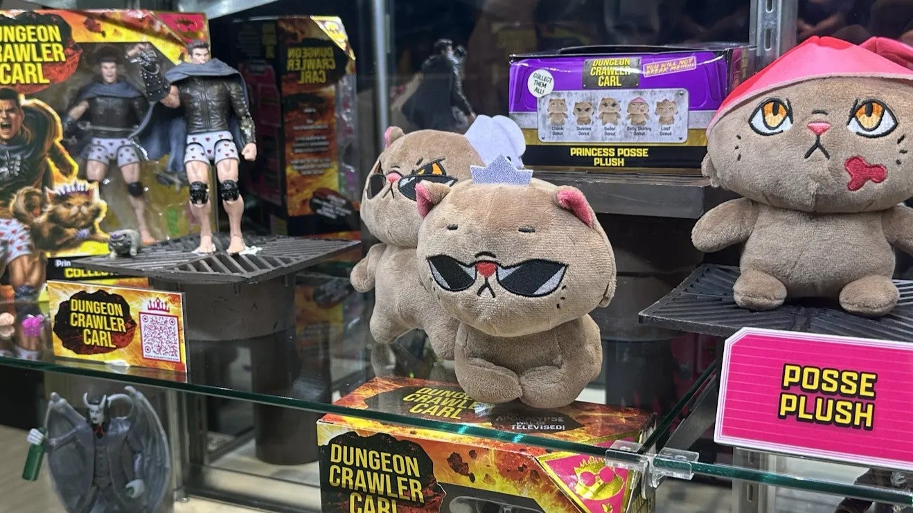 Princess Donut Blind Box Plushies Are Getting Shown Off at NYCC Alongside Dungeon Crawler Carl Action Figures