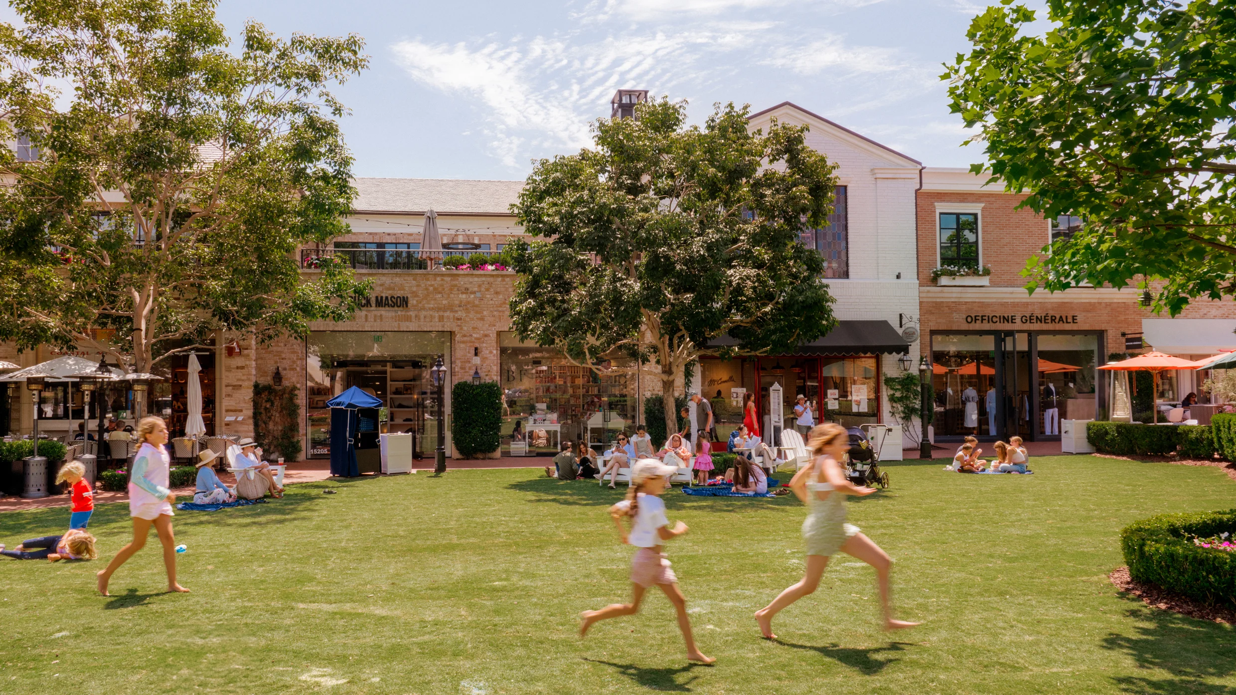 This luxury mall in L.A. survived the wildfires—but not without a lot of help