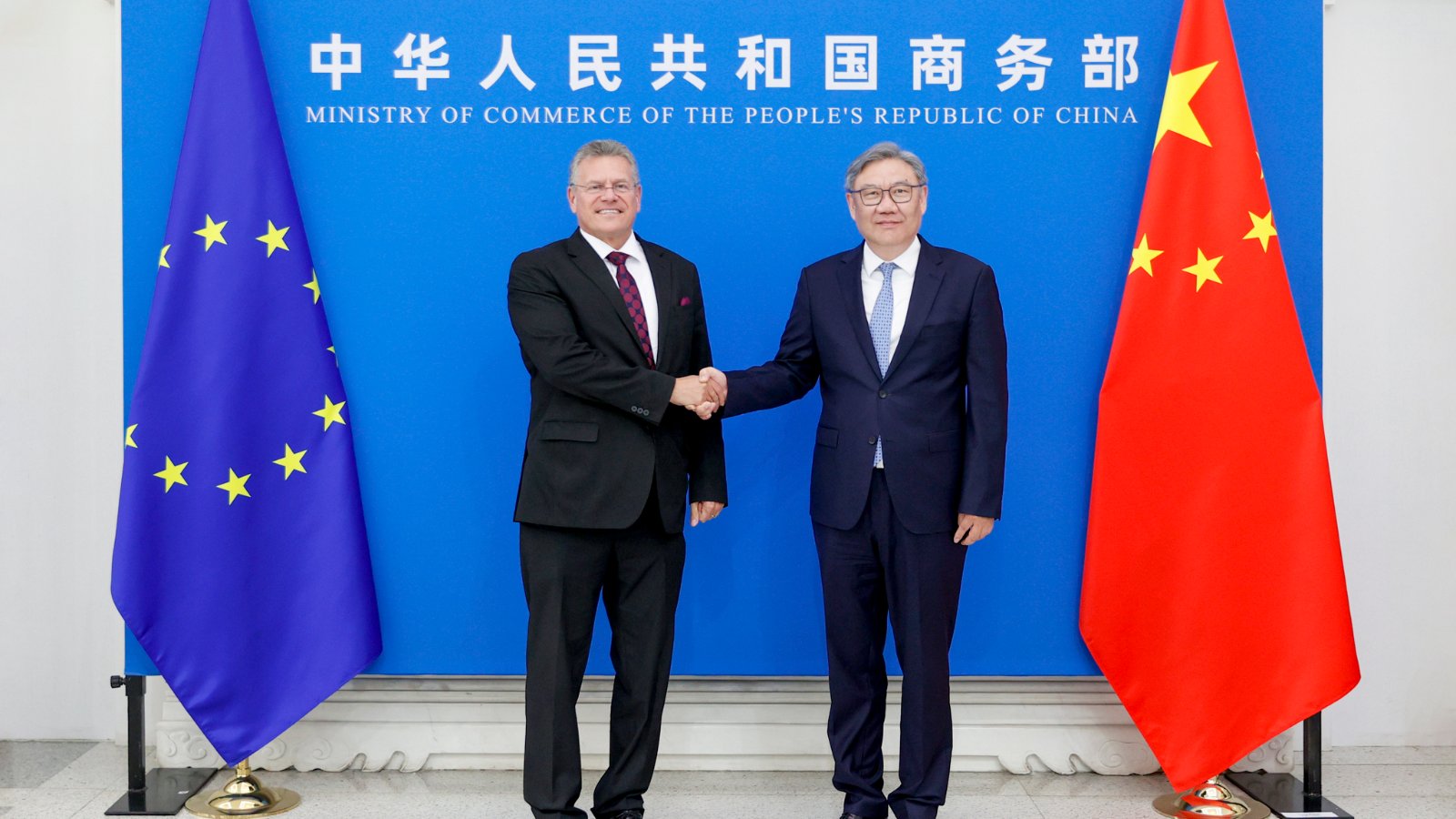 China, EU make progress on hybrid trade as EU says exports will be halved