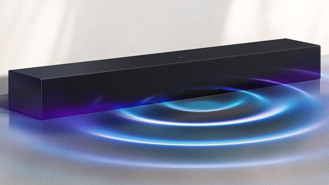 This compact Samsung soundbar with built-in woofer just dropped to $79.99