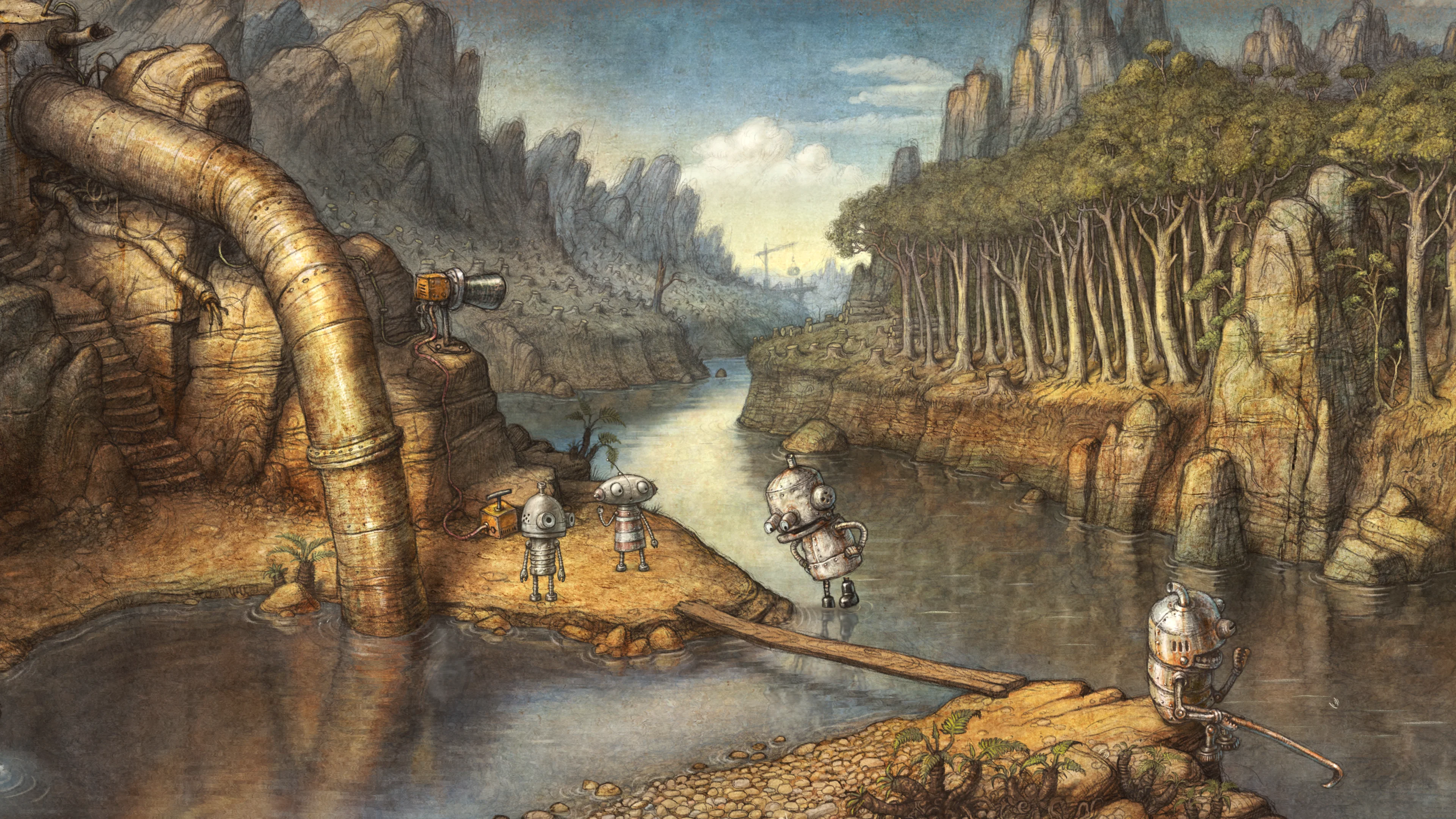 “We're not getting any younger, and the world seems to be ending": Amanita reveal Machinarium 2, sequel to 2009's prettiest robot adventure