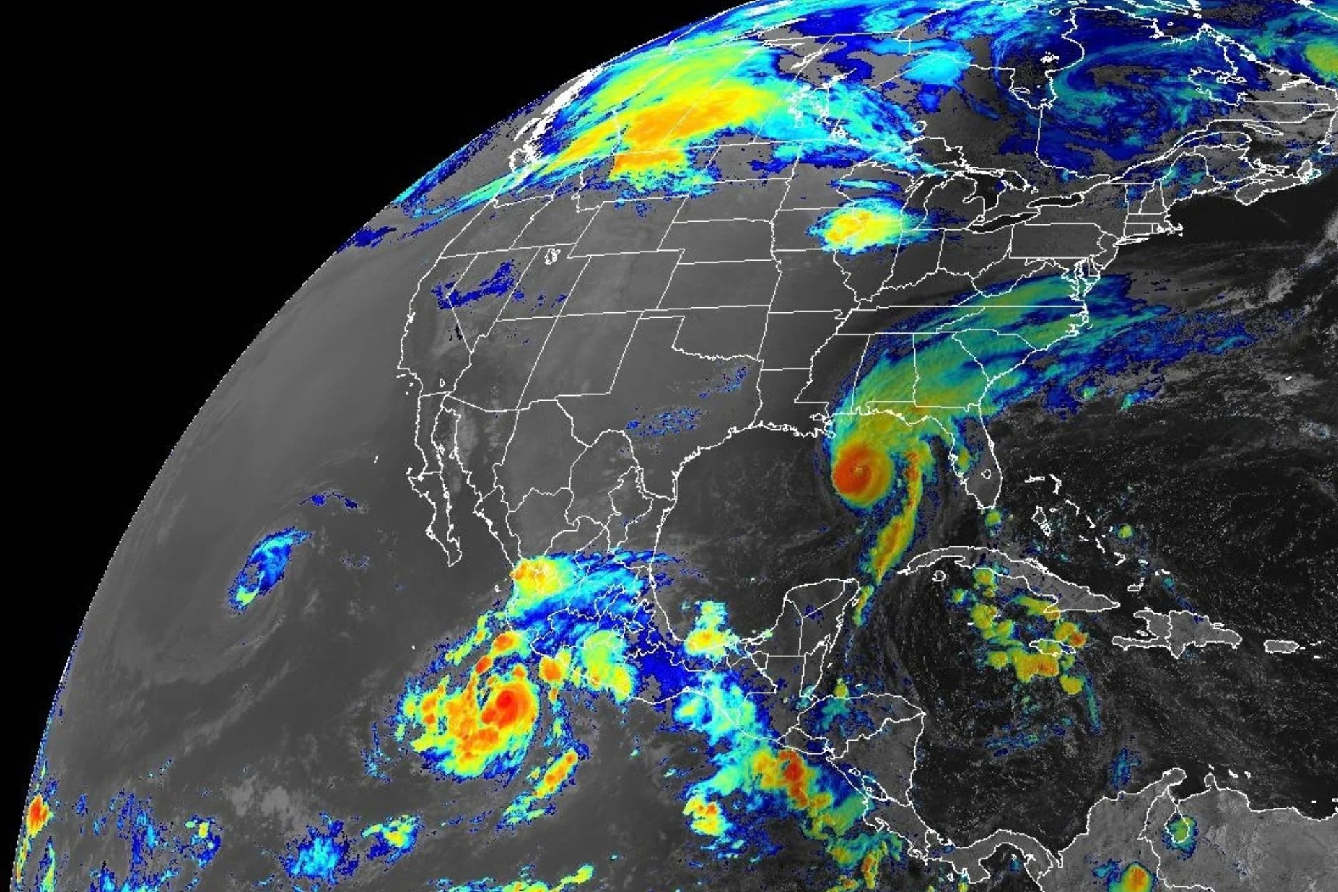 The US and Mexico Are Bracing for a Cyclone Triple Threat This Weekend
