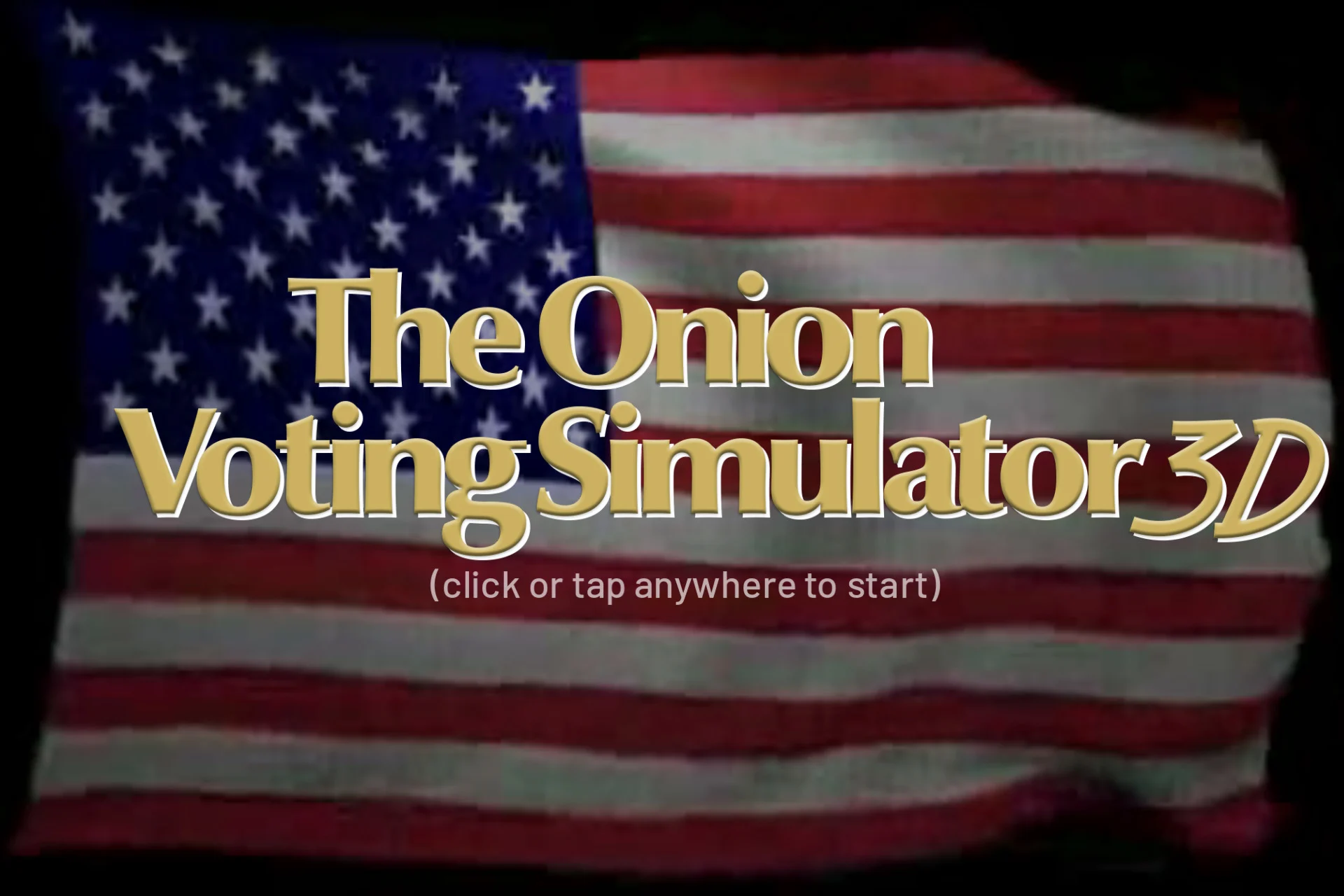 The Onion’s First Video Game Is an Action-Packed Voting Simulator