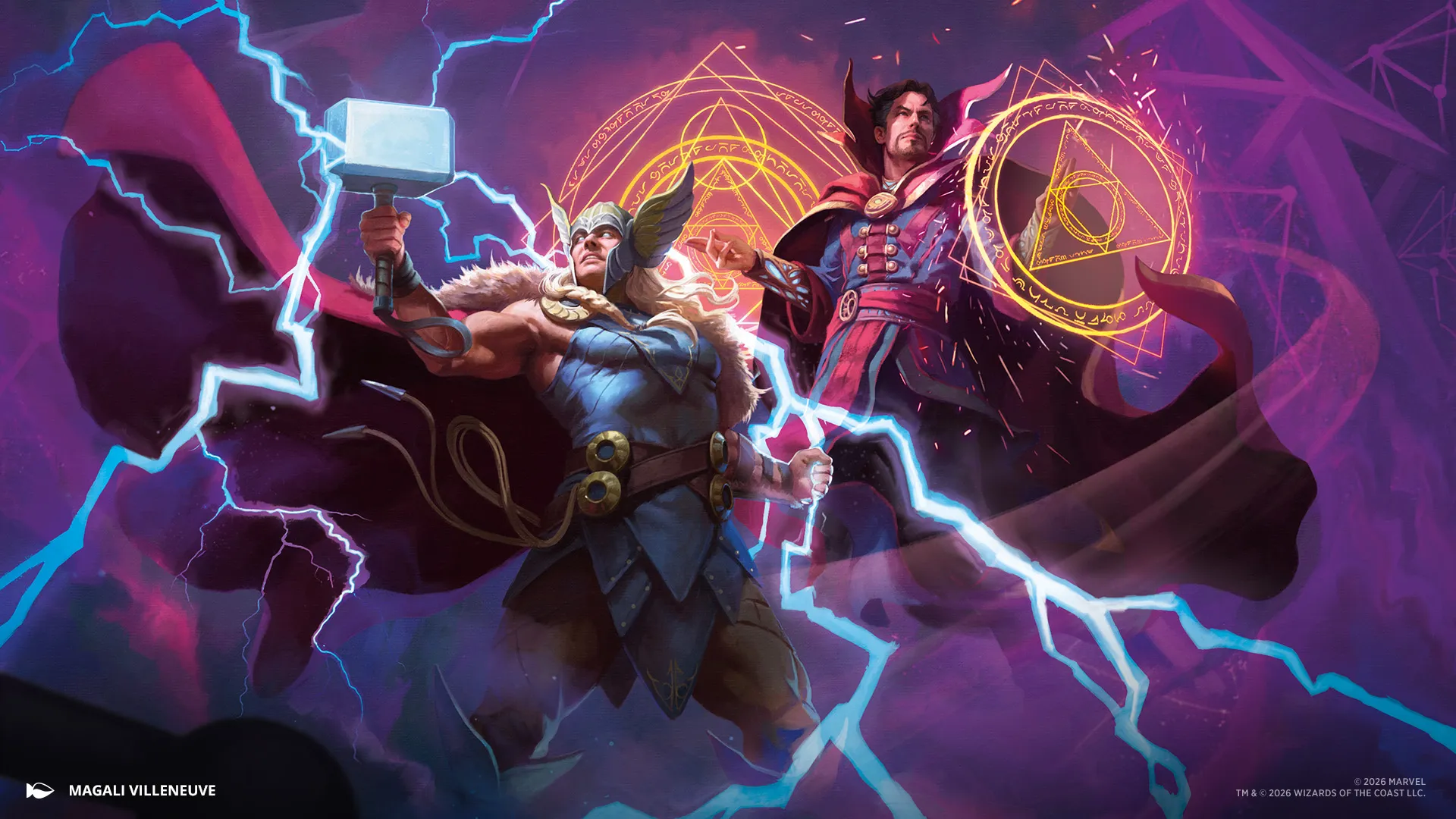 Marvel Darkhold Destiny Is Magic: The Gathering’s First Universes Beyond Set Of 2027