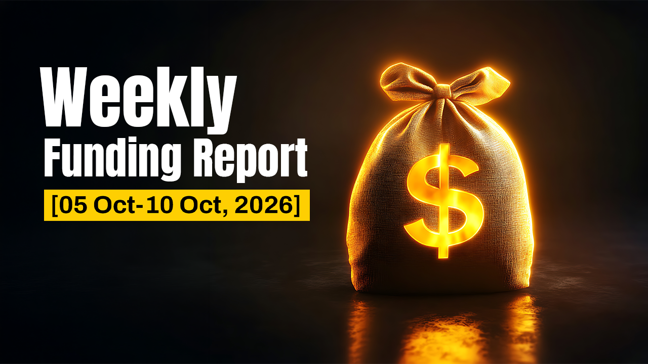 Funding and acquisitions in Indian startups this week [Oct 5- Oct 10]