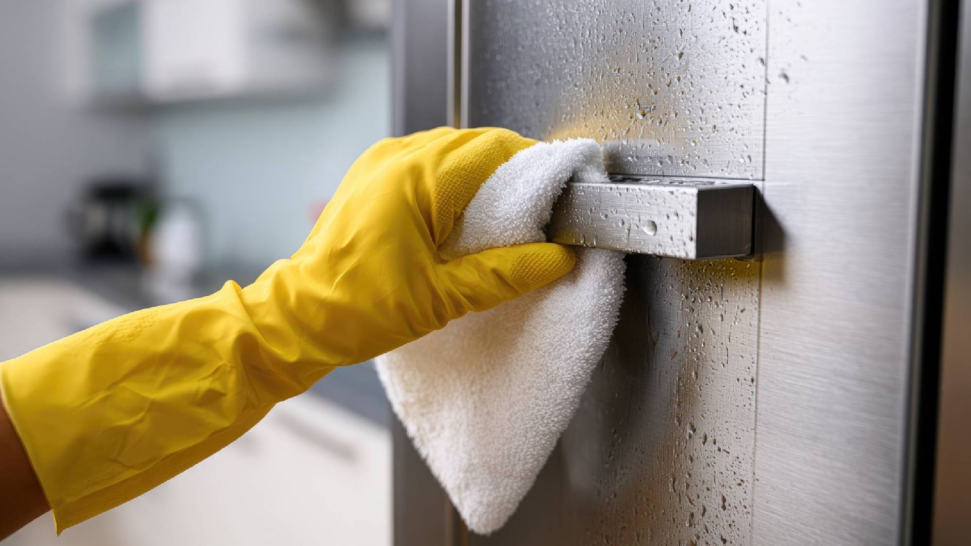 Why your stainless steel appliances still look smudged — and the technique that fixes it